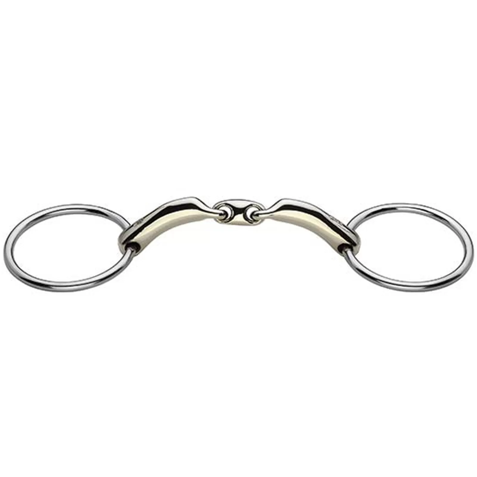 Cheap Mors De Filet Chantilly Double Brisure Novocontact Mors 2 Anneaux