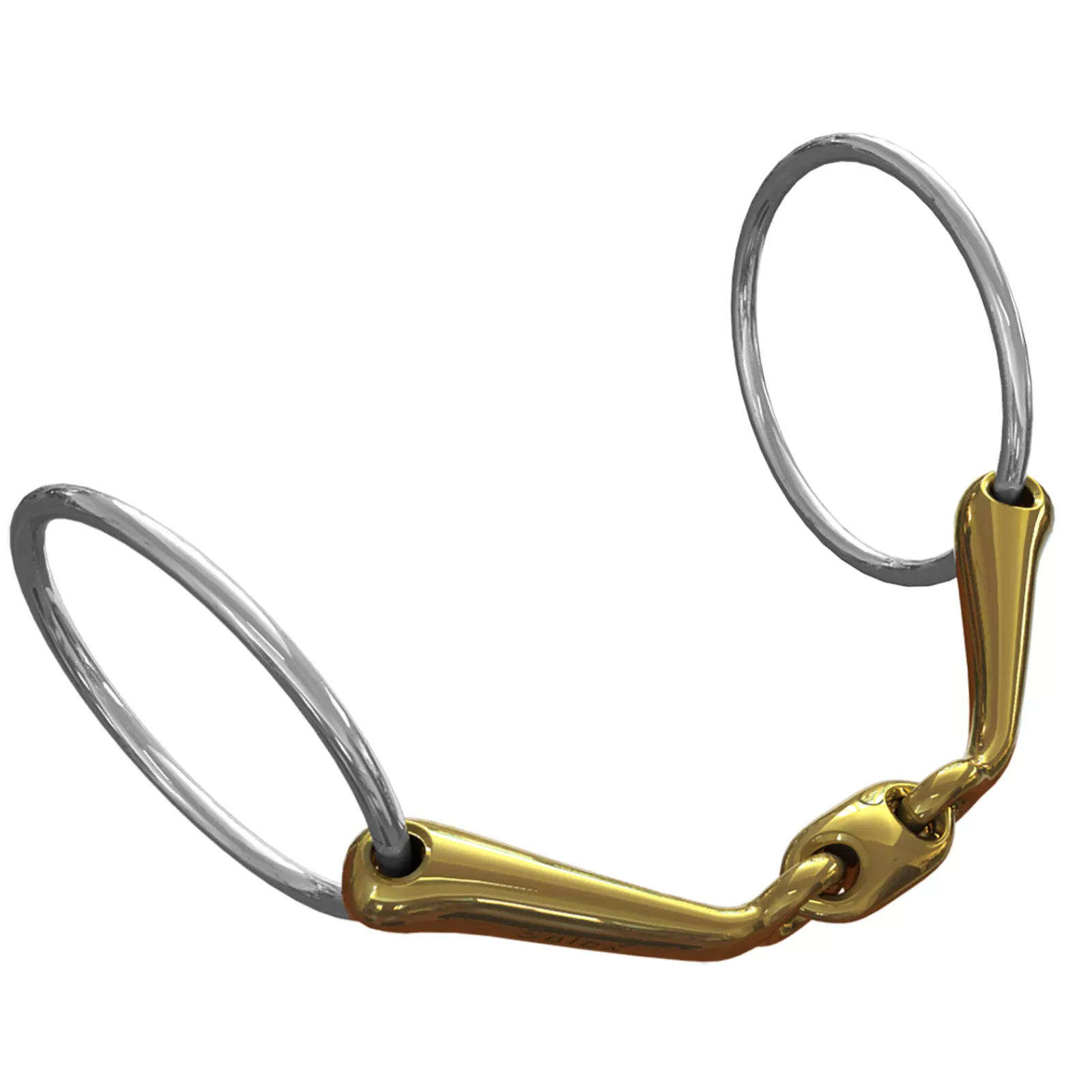 Shop Mors De Filet Ns Bits Starter, Debourrage, Reprise En Main, Epaisseur 14 Mm, Anneaux Chantilly 55 Mm Mors 2 Anneaux
