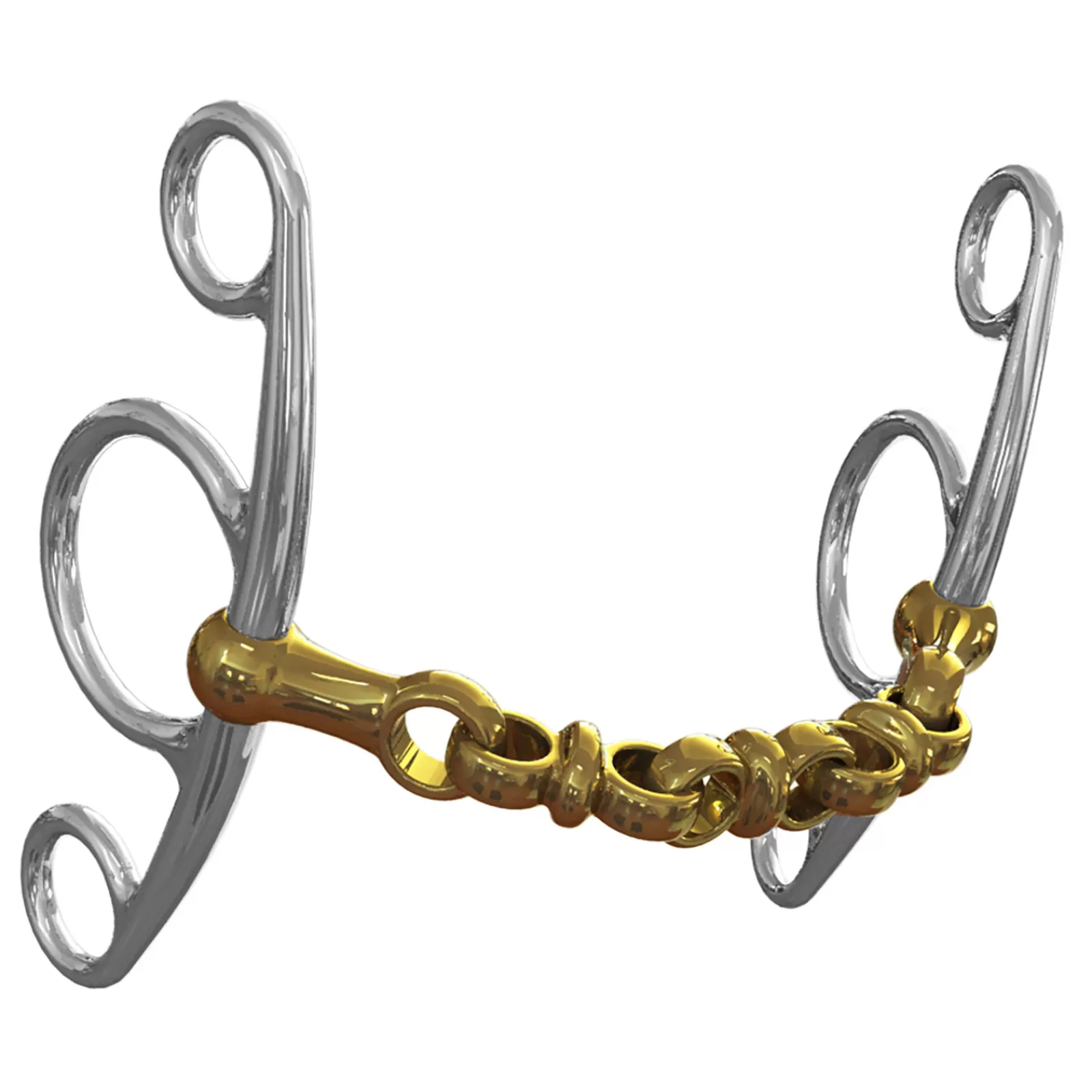 Best Sale Mors De Filet Obstacle Ns Bits Waterford Jumper, Canons 14 Mm Mors Pelham