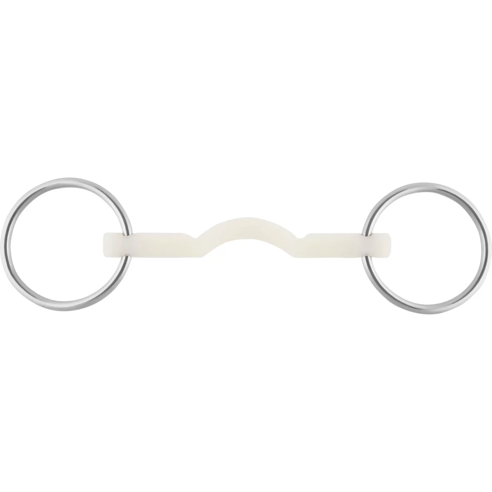Flash Sale Mors De Filet Nathe Cintre 15 Mm Rigide, Avec Passage De Langue (Anneaux 70 Mm) Mors 2 Anneaux
