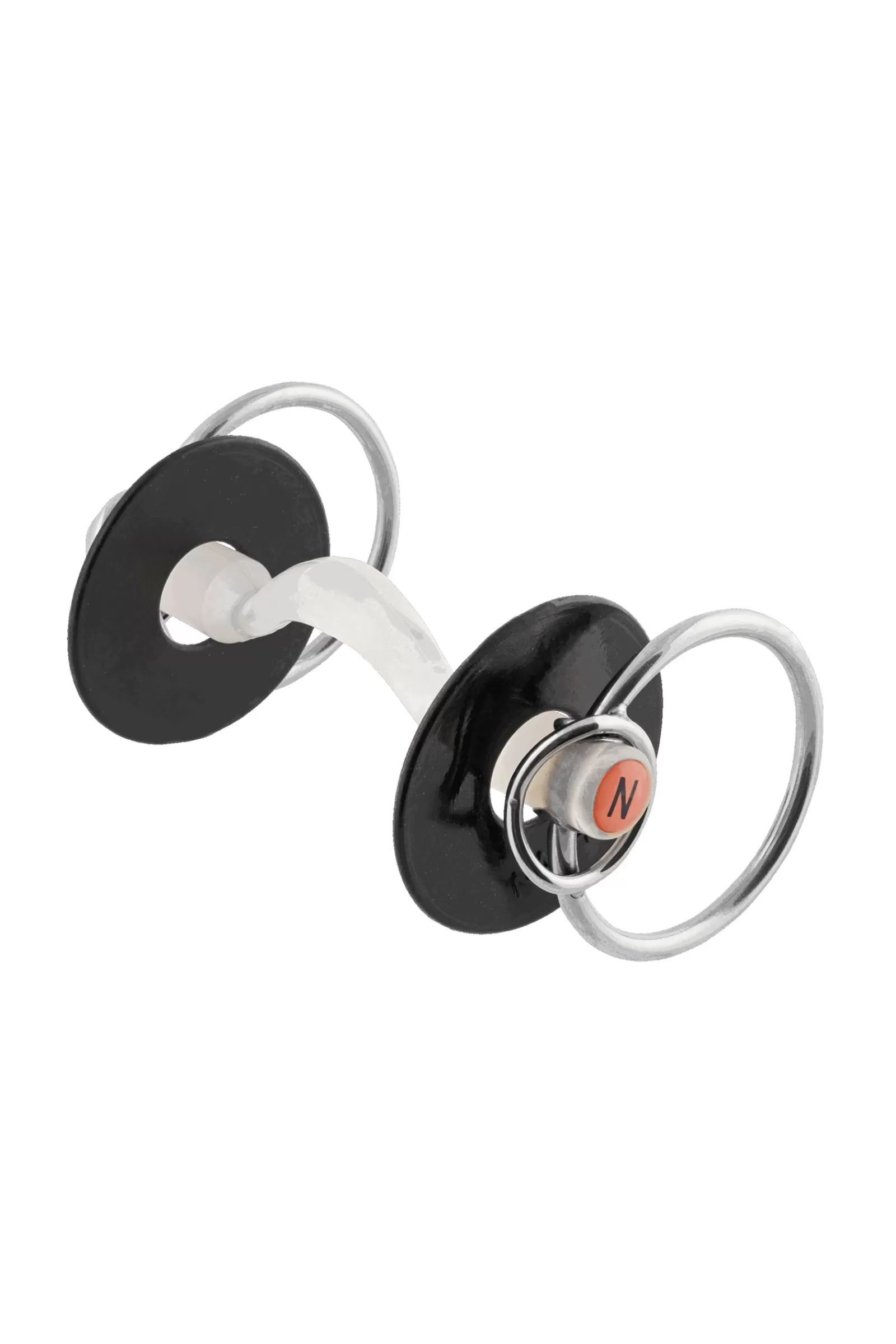 Cheap Mors De Filet Nathe Cintre 20 Mm Avec Passage De Langue Et Petits Anneaux Suppl. (70 Mm) Mors 2 Anneaux