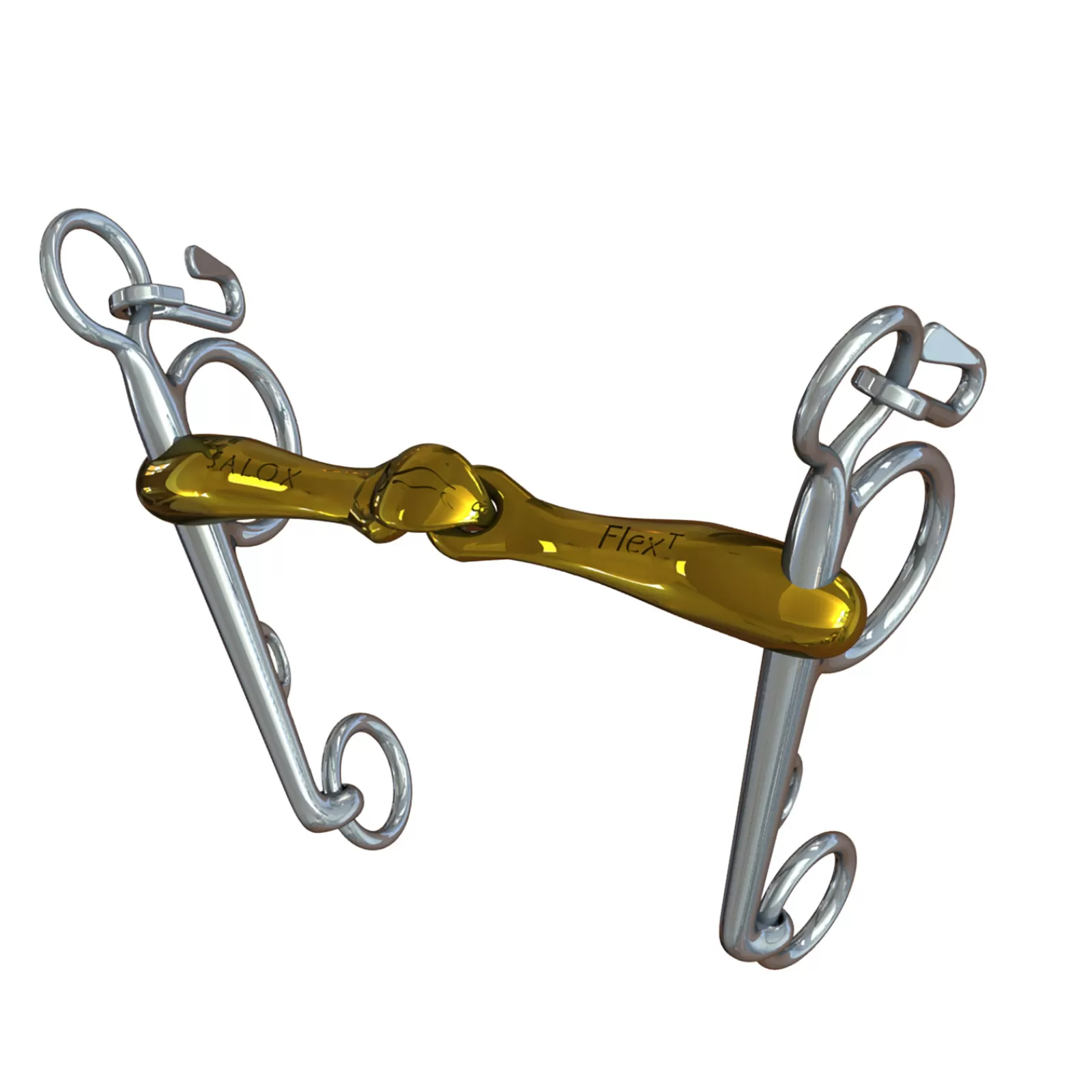 Clearance Mors Pelham Ns Bits Turtle Tactio + Flex , Canons Epaisseur 16 Mm, Branche Inferieure 7 Cm Mors Pelham