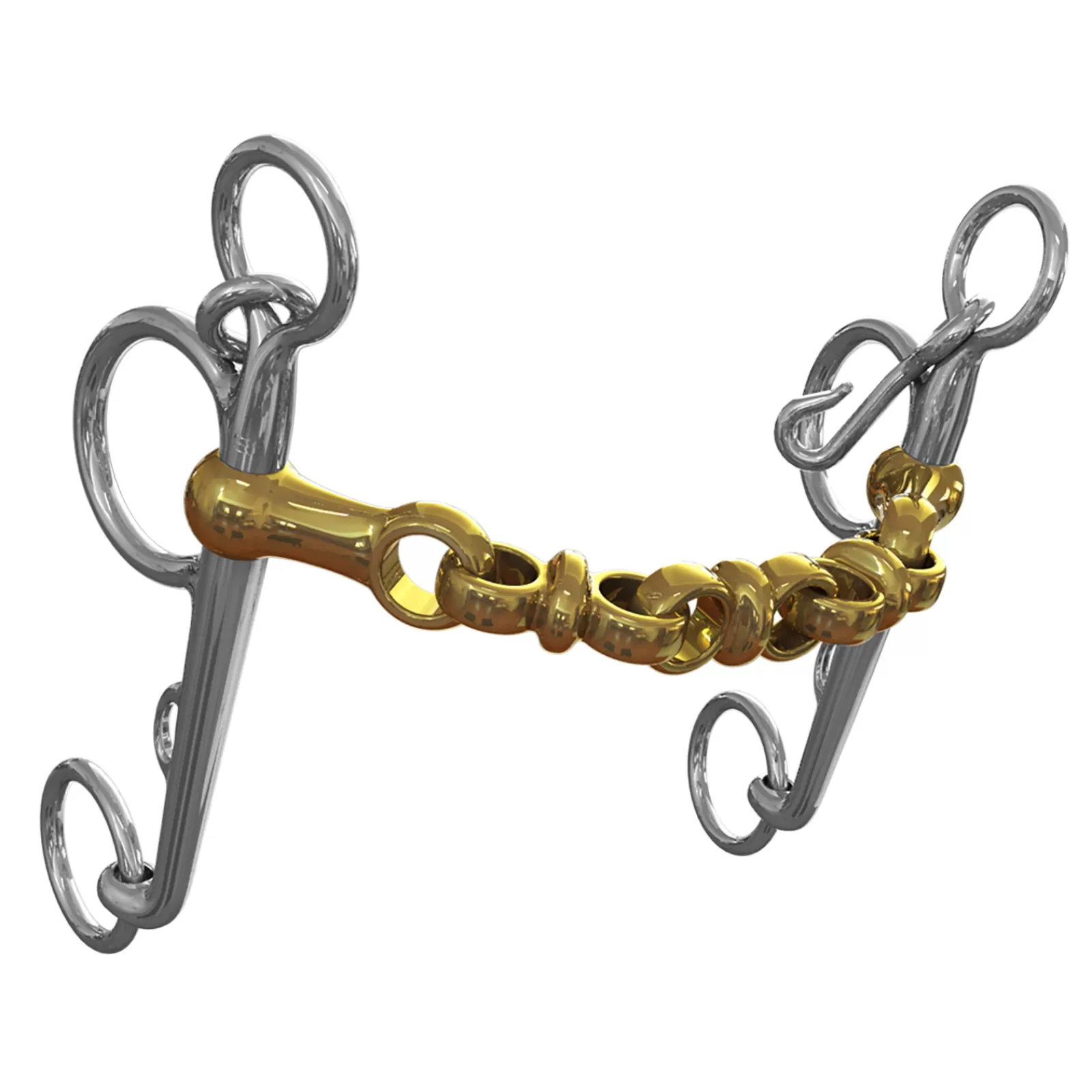 Fashion Mors Pelham Ns Bits Waterford, Canons 14 Mm, Branche Inferieure 7 Cm Mors Pelham