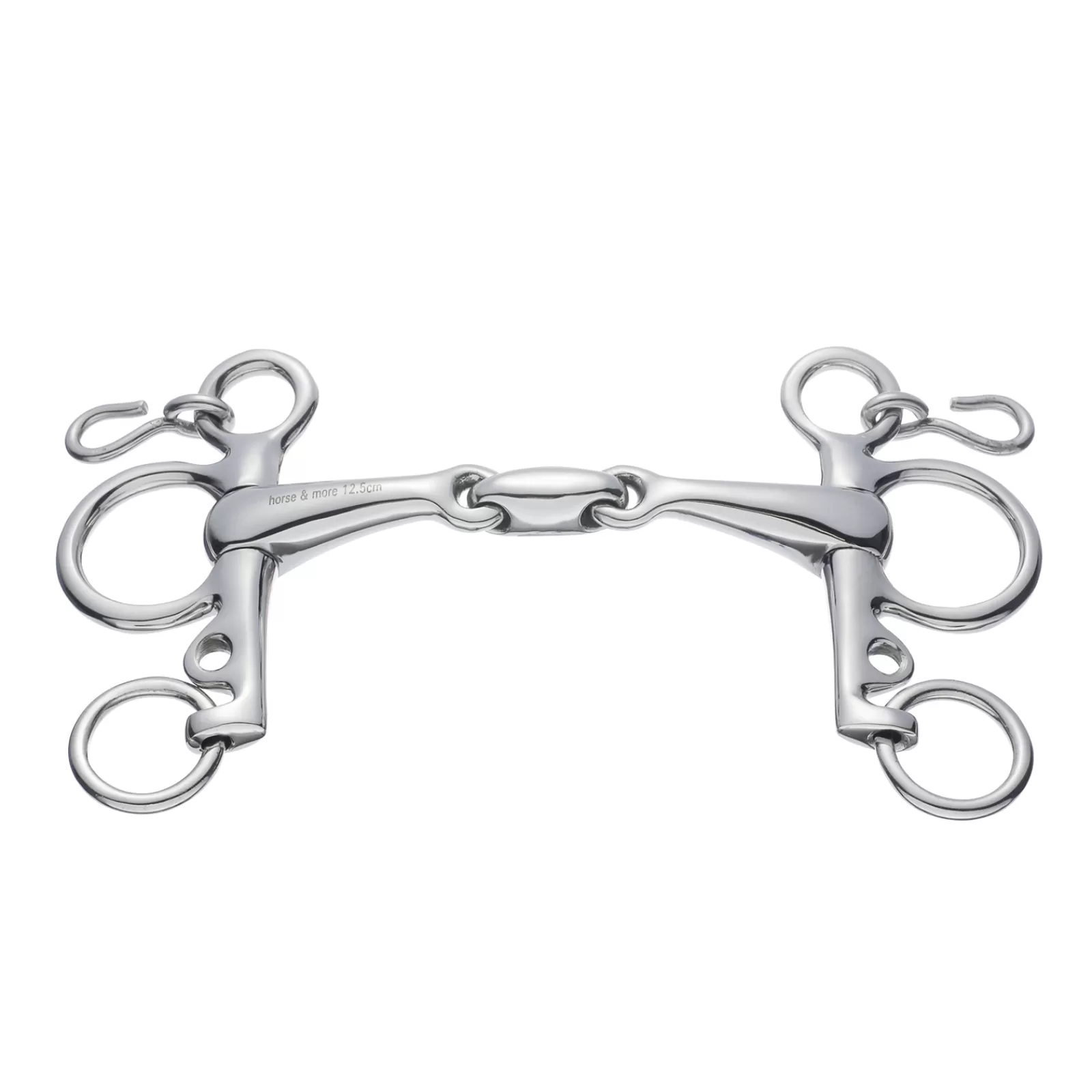 New Mors Pelham Max-Control Double Brisure 16 Mm Mors Pelham