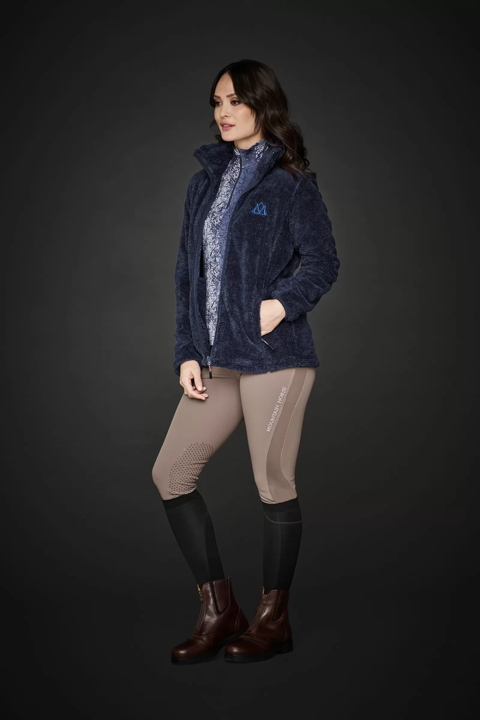 mountainhorse Mountain Horse Veste Polaire Fuzzy Pour Femme< Pulls & Sweat