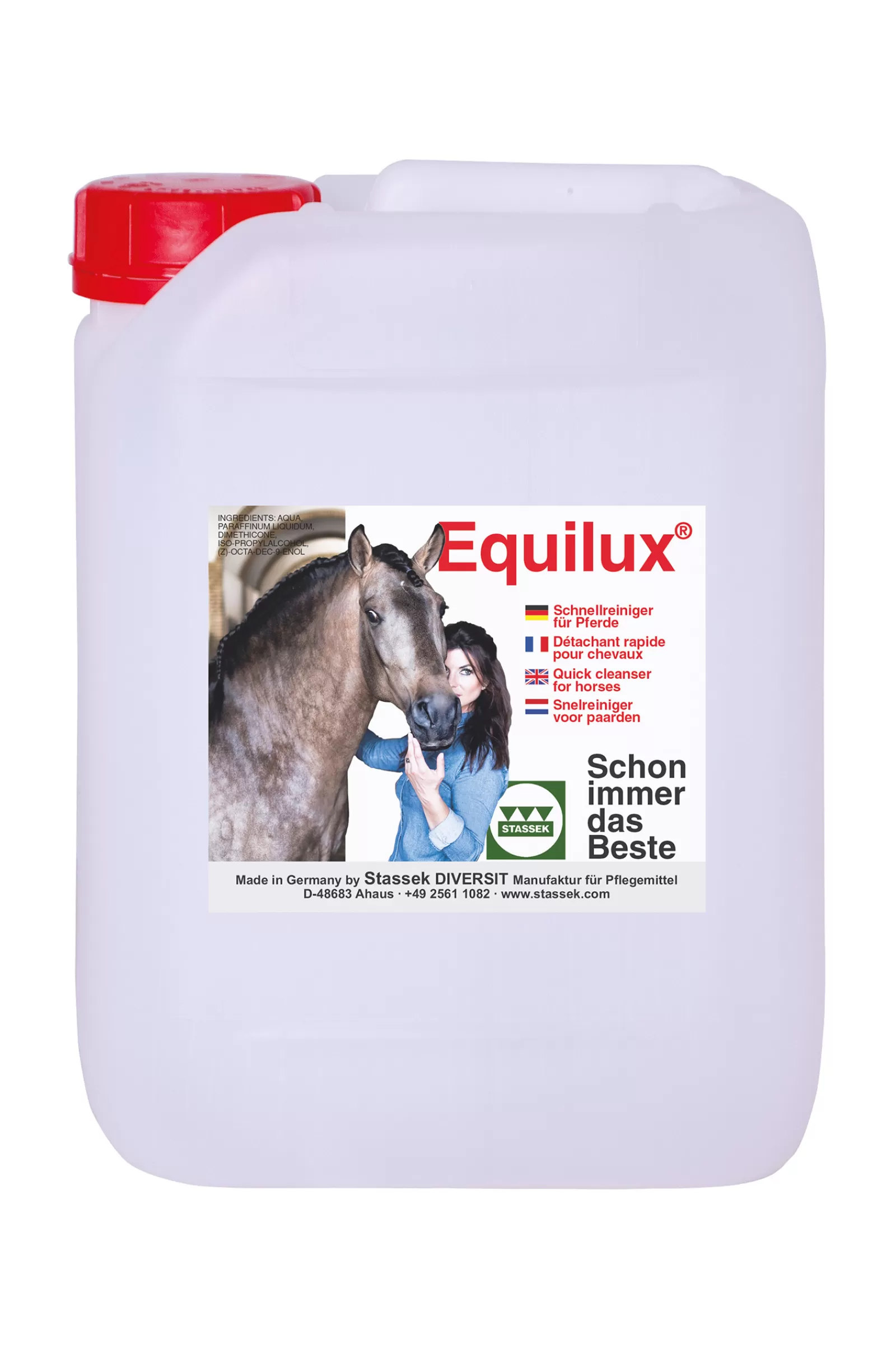 Store Nettoyant Rapide Equilux, 2 Litres Soins De La Fourrure, De La Peau Et De La Criniere