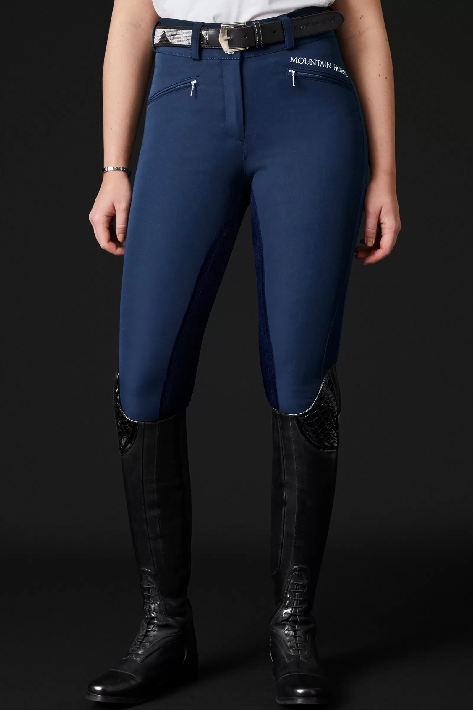 mountainhorse Pantalon D'équitation A Fond Integral Mountain Horse Diana Taille Haute< Pantalons D'équitation Fond Integral