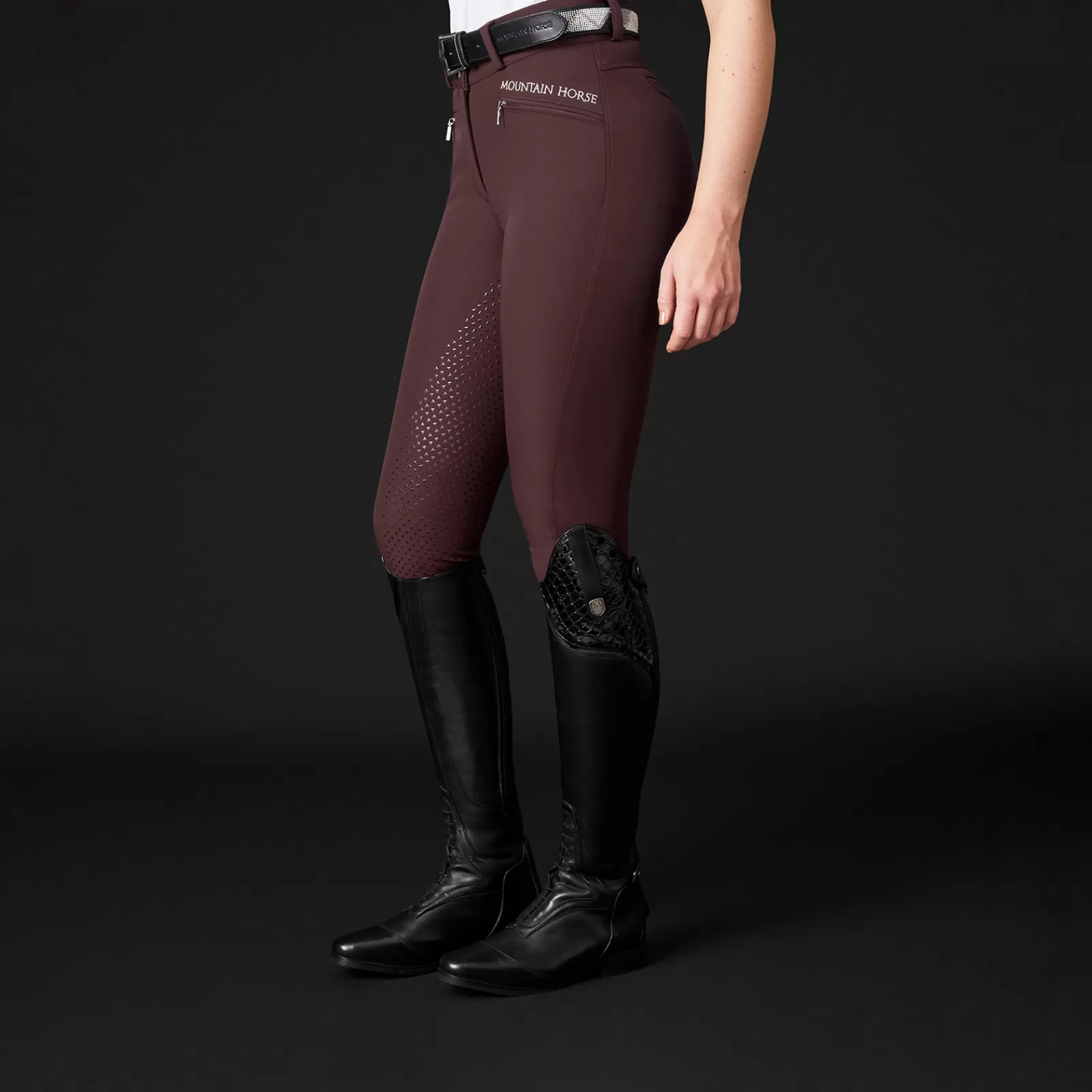 mountainhorse Pantalon D'équitation A Fond Integral Mountain Horse Diana Taille Haute< Pantalons D'équitation Fond Integral