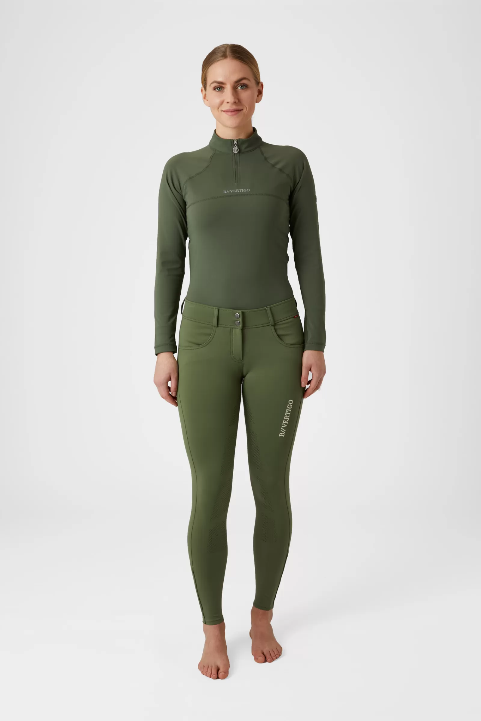 bvertigo Pantalon D'équitation B Vertigo Meghan Fond Integral Grip Silicone, Femme< Pantalons D'équitation Fond Integral