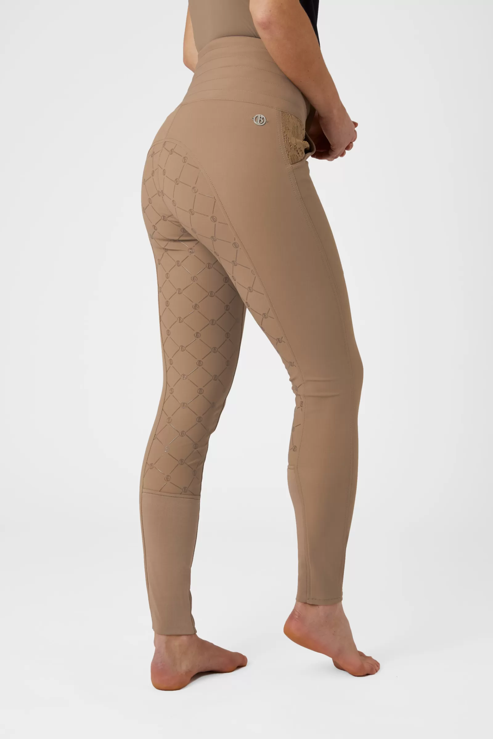 bvertigo Pantalon D'équitation Femme B Vertigo Natalia Avec Poches En Dentelle< Pantalons D'équitation Fond Integral