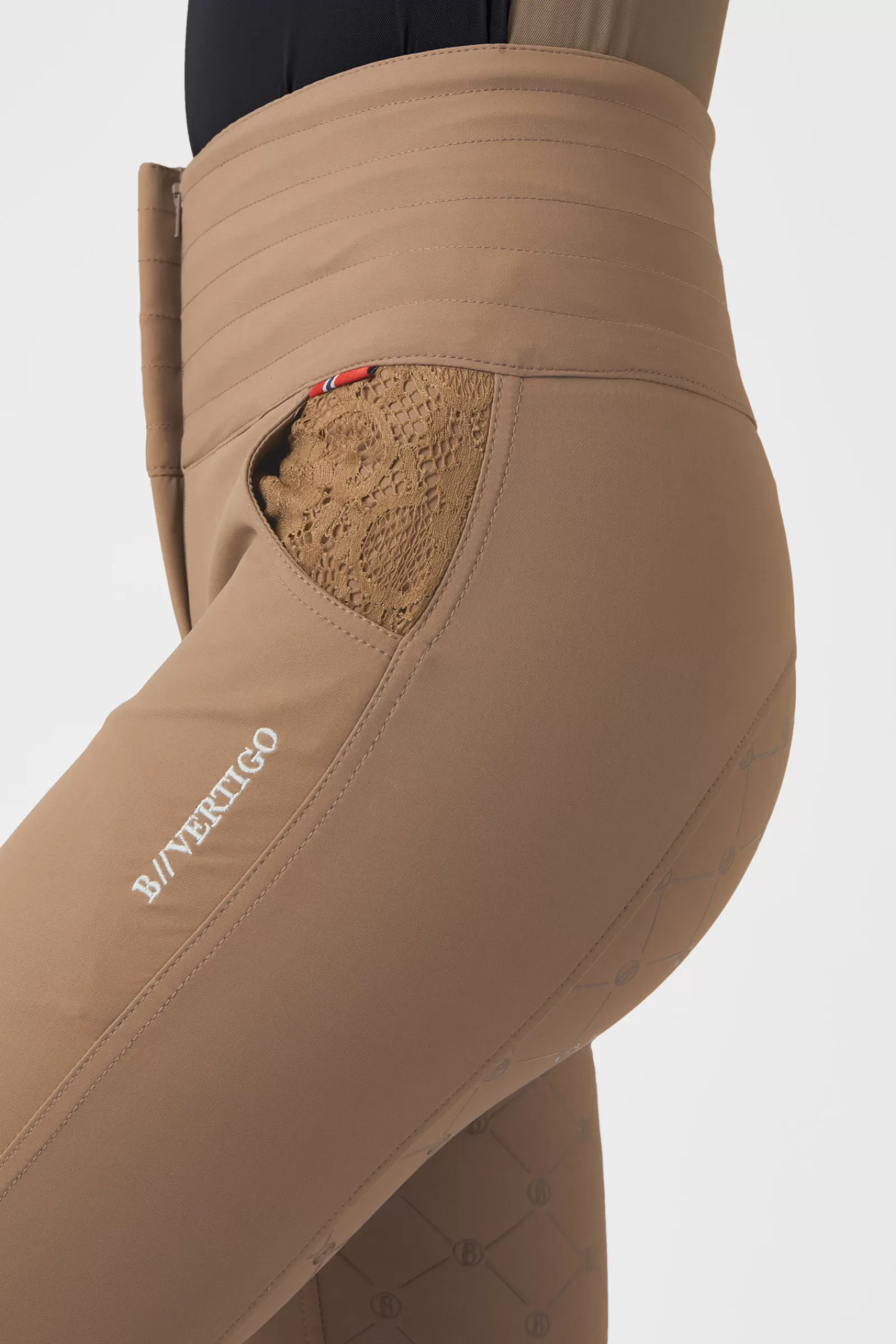 bvertigo Pantalon D'équitation Femme B Vertigo Natalia Avec Poches En Dentelle< Pantalons D'équitation Fond Integral