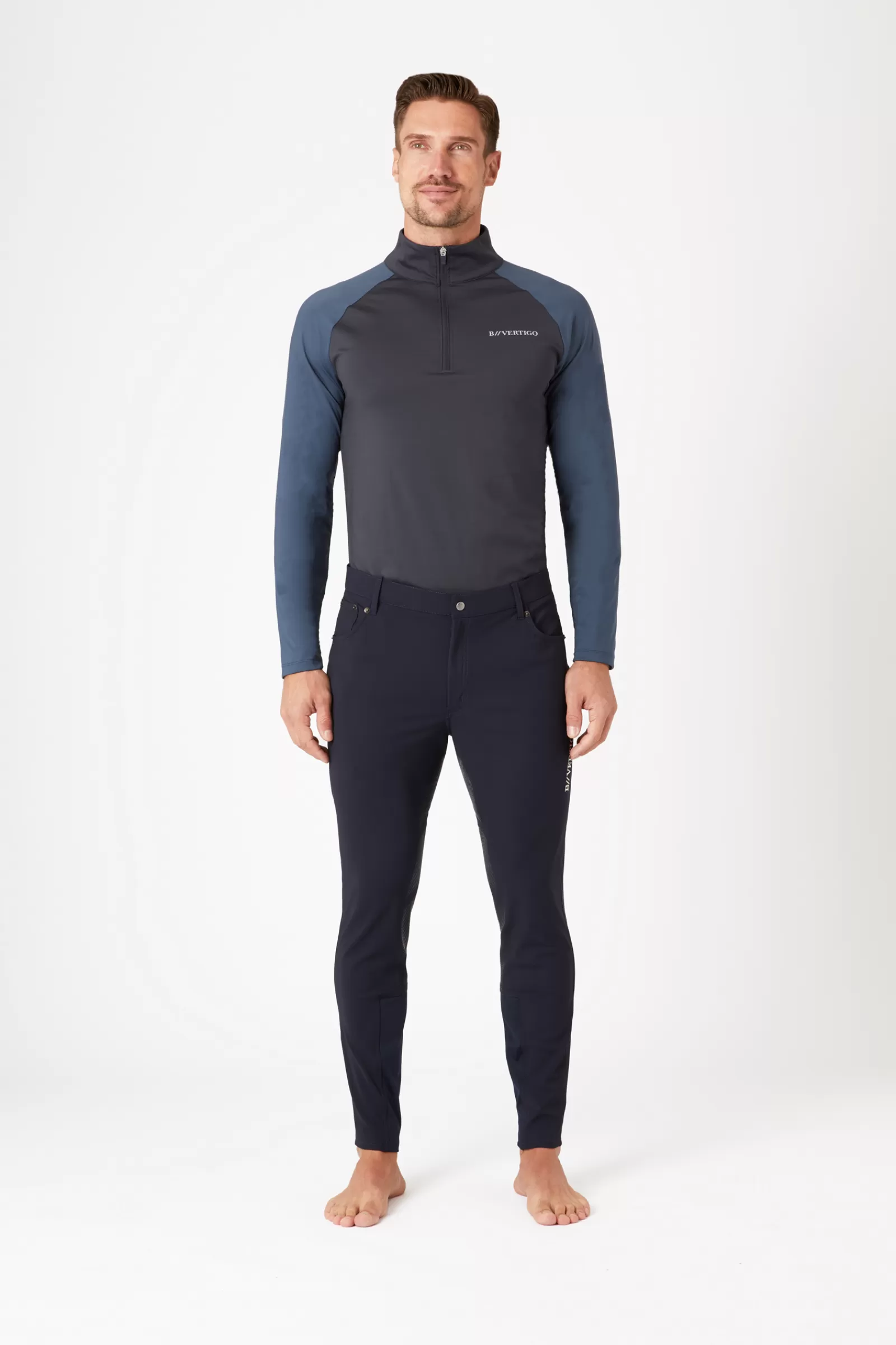 bvertigo Pantalon D'équitation Fonctionnel A Fond Integral B Vertigo Ethan Pour Homme< Pantalons D'équitation Homme