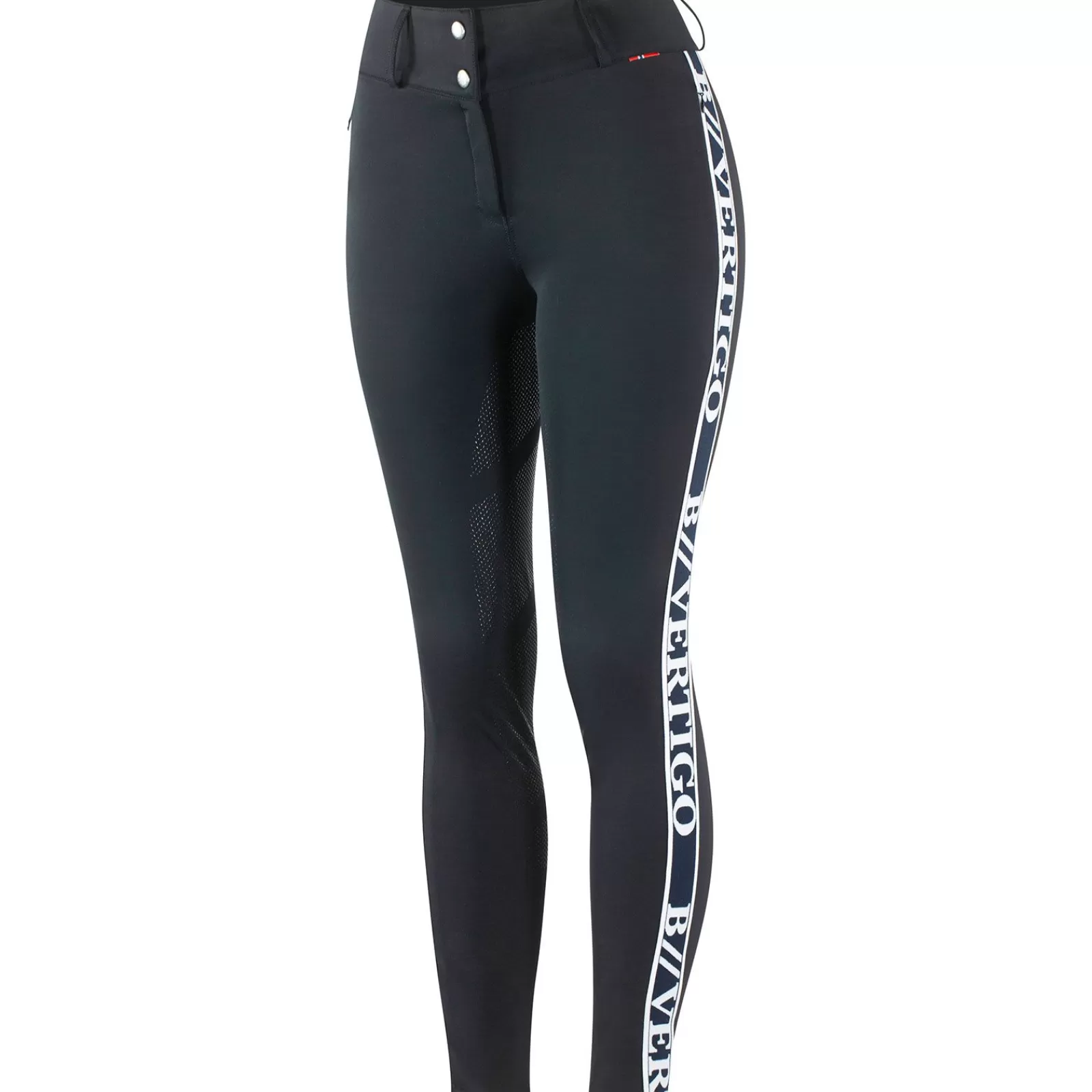 bvertigo Pantalon D'équitation Fonctionnel Taille Haute Fond Integral Silicone B Vertigo Angelika, Femme< Pantalons D'équitation Fond Integral
