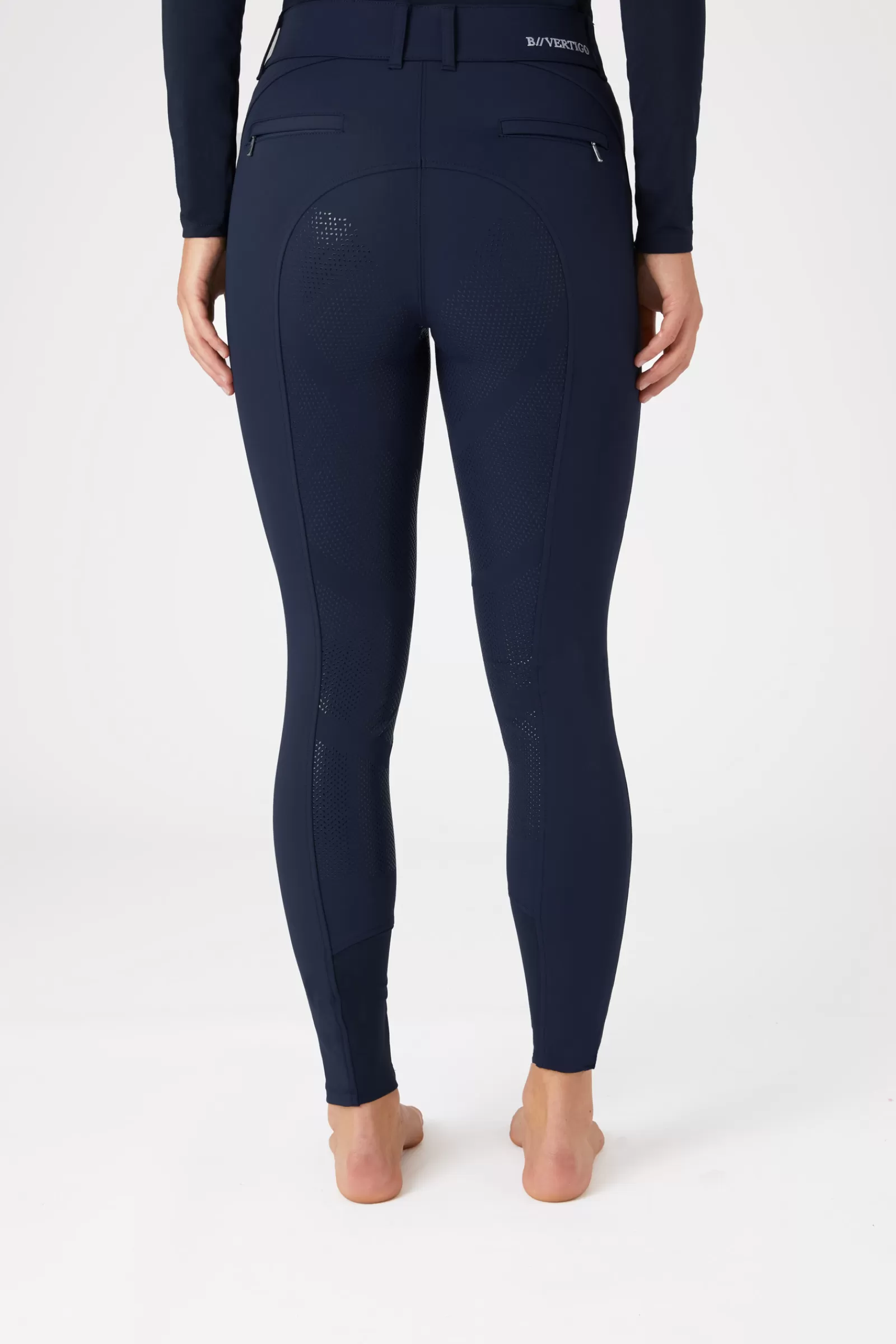 bvertigo Pantalon D'équitation Fond Integral B Vertigo Davina Taille Mi Haute Femme Avec Poches Telephone< Pantalons D'équitation Fond Integral