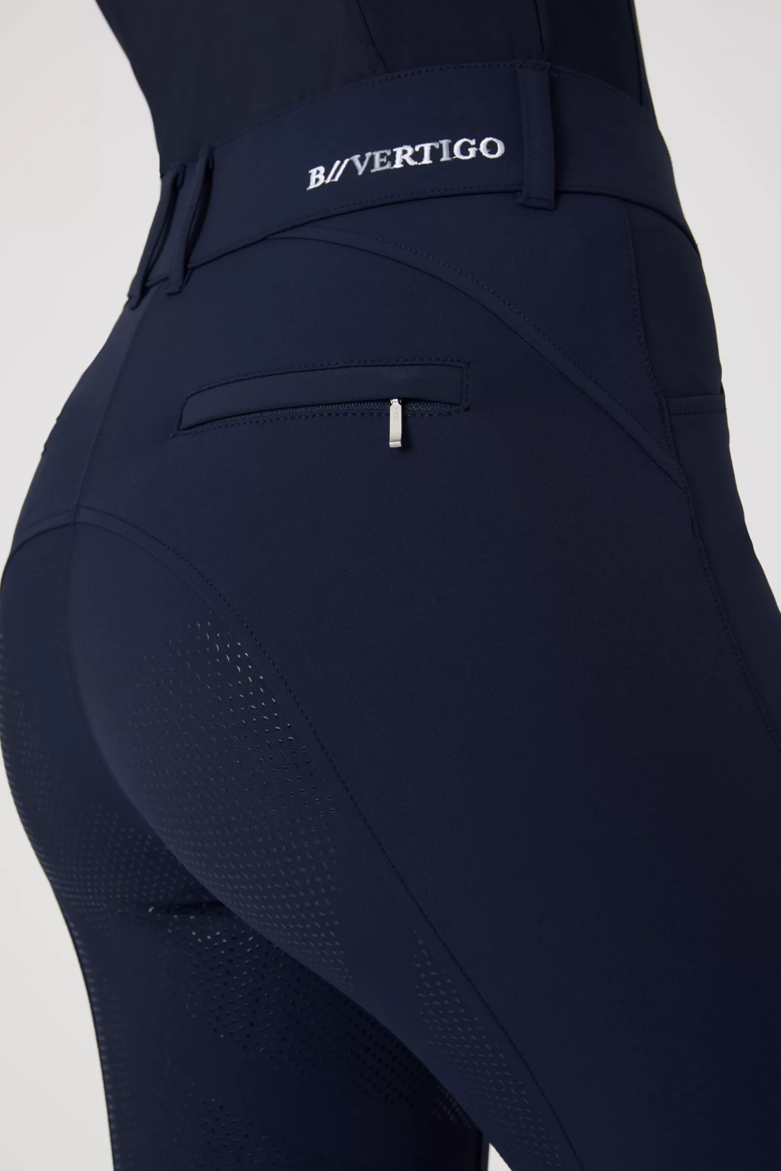 bvertigo Pantalon D'équitation Fond Integral B Vertigo Davina Taille Mi Haute Femme Avec Poches Telephone< Pantalons D'équitation Fond Integral