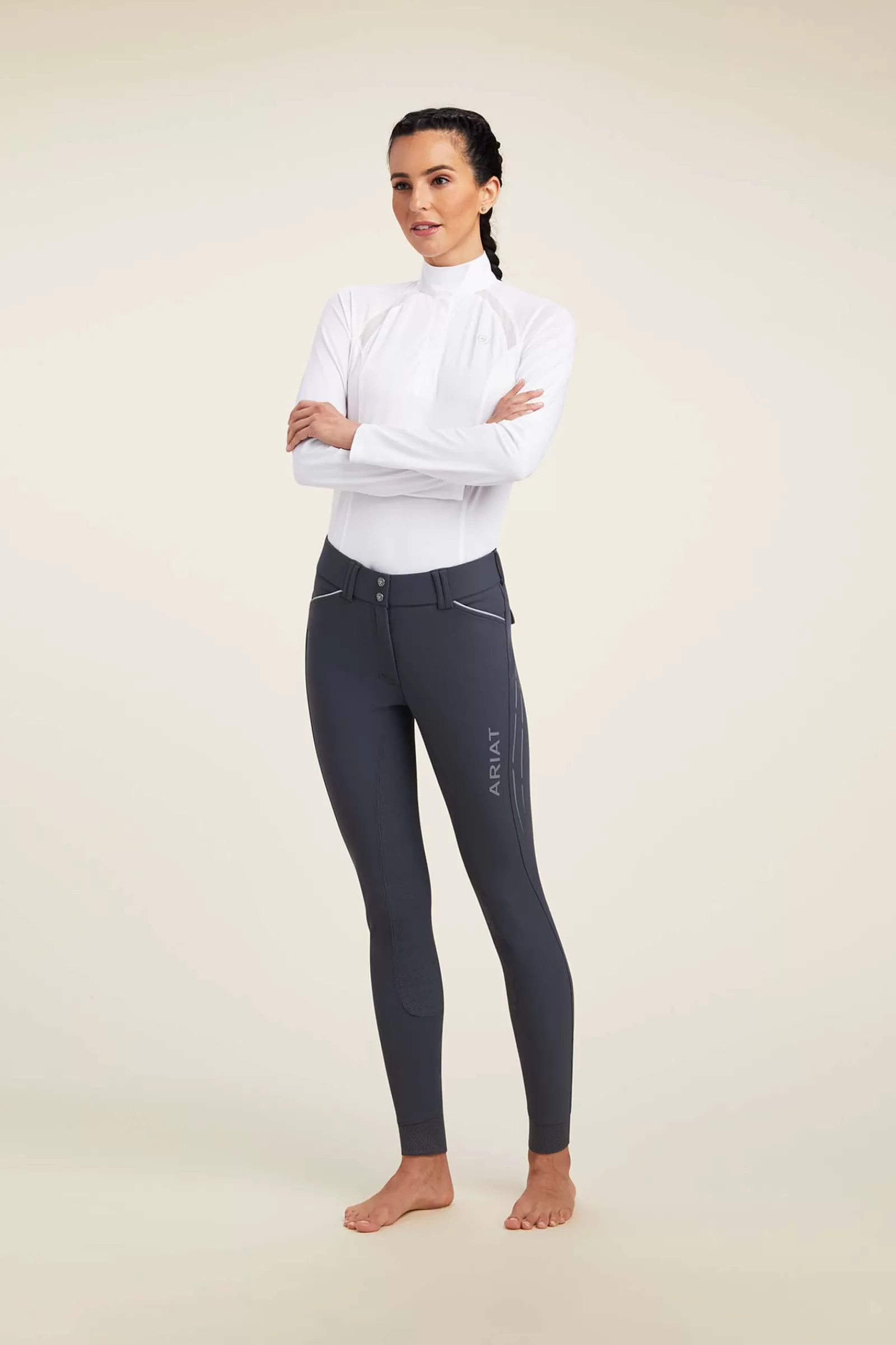 ariat Pantalon D'équitation Fond Integral Grip Tri Facto Lumina Pour Femme< Pantalons D'équitation Fond Integral