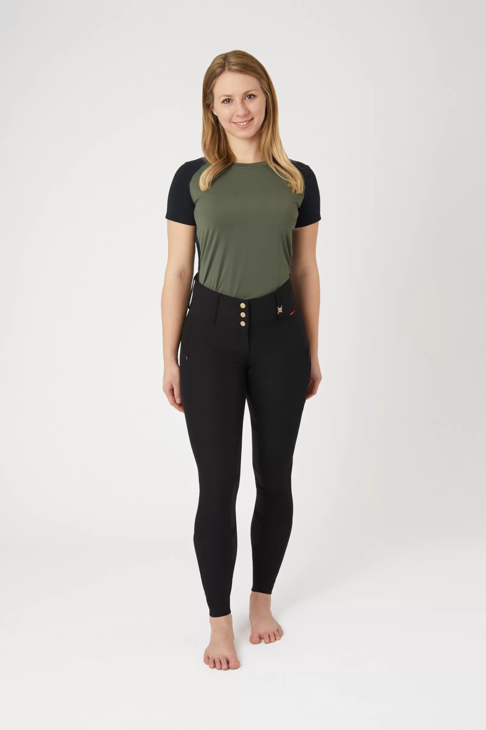 bvertigo Pantalon D'équitation Fond Integral Grip B Vertigo Natasha Pour Femme Avec Taille Haute< Pantalons D'équitation Fond Integral