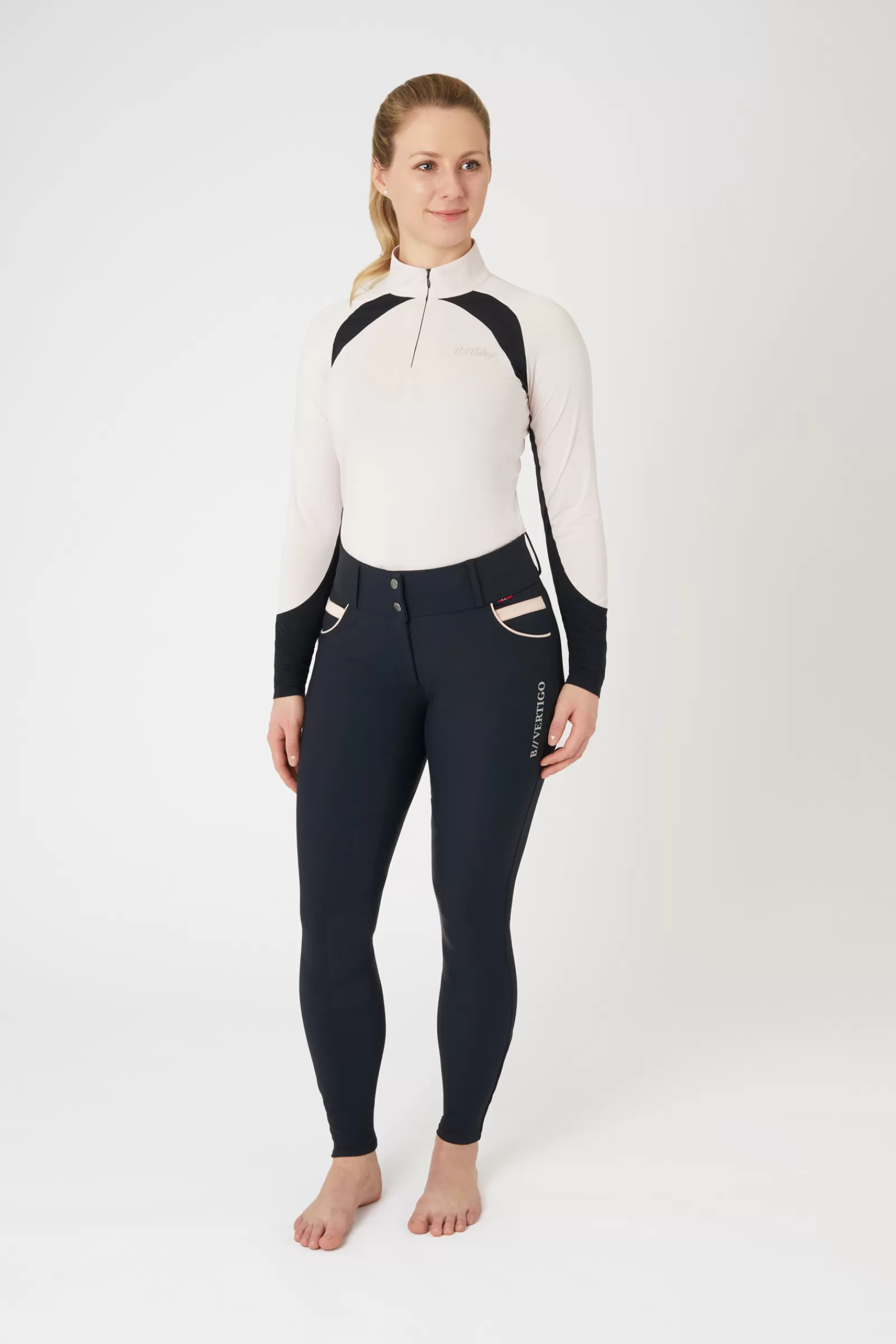 bvertigo Pantalon D'équitation Fond Integral Grip Pour Femme B Vertigo Morgana< Pantalons D'équitation Fond Integral