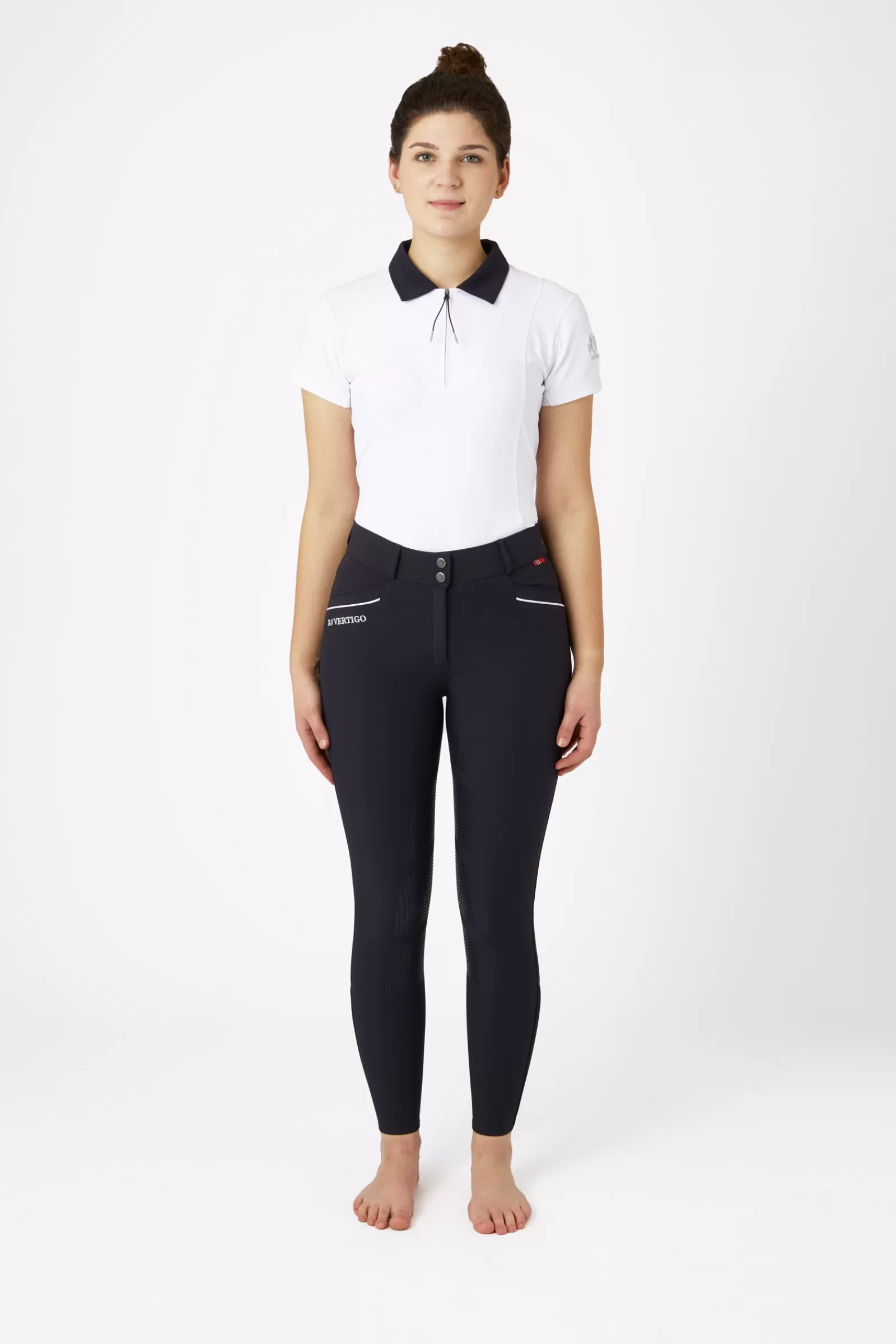 bvertigo Pantalon D'équitation Fond Integral Silicone Amincissant B Vertigo Patricia, Femme< Pantalons D'équitation Fond Integral