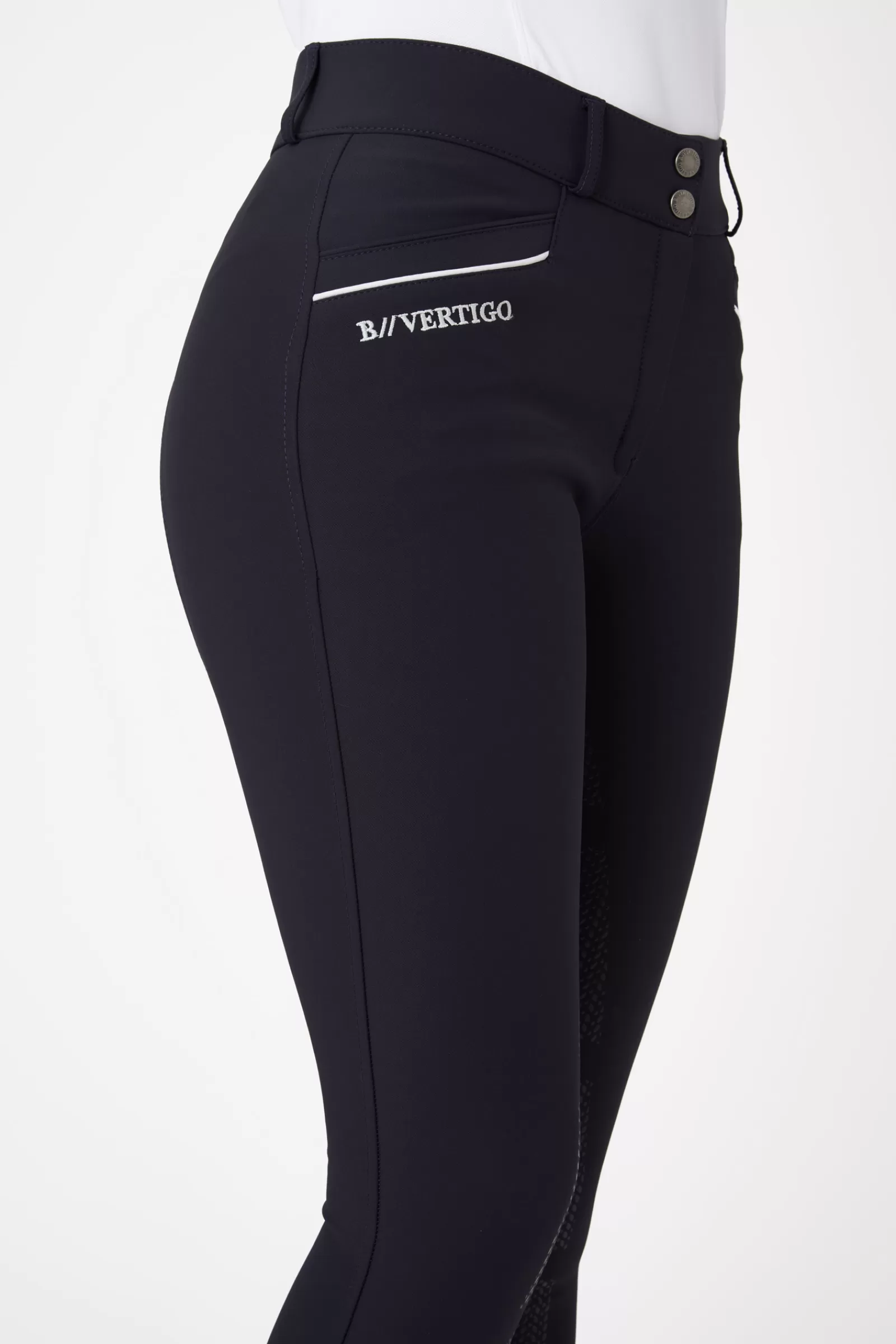 bvertigo Pantalon D'équitation Fond Integral Silicone Amincissant B Vertigo Patricia, Femme< Pantalons D'équitation Fond Integral