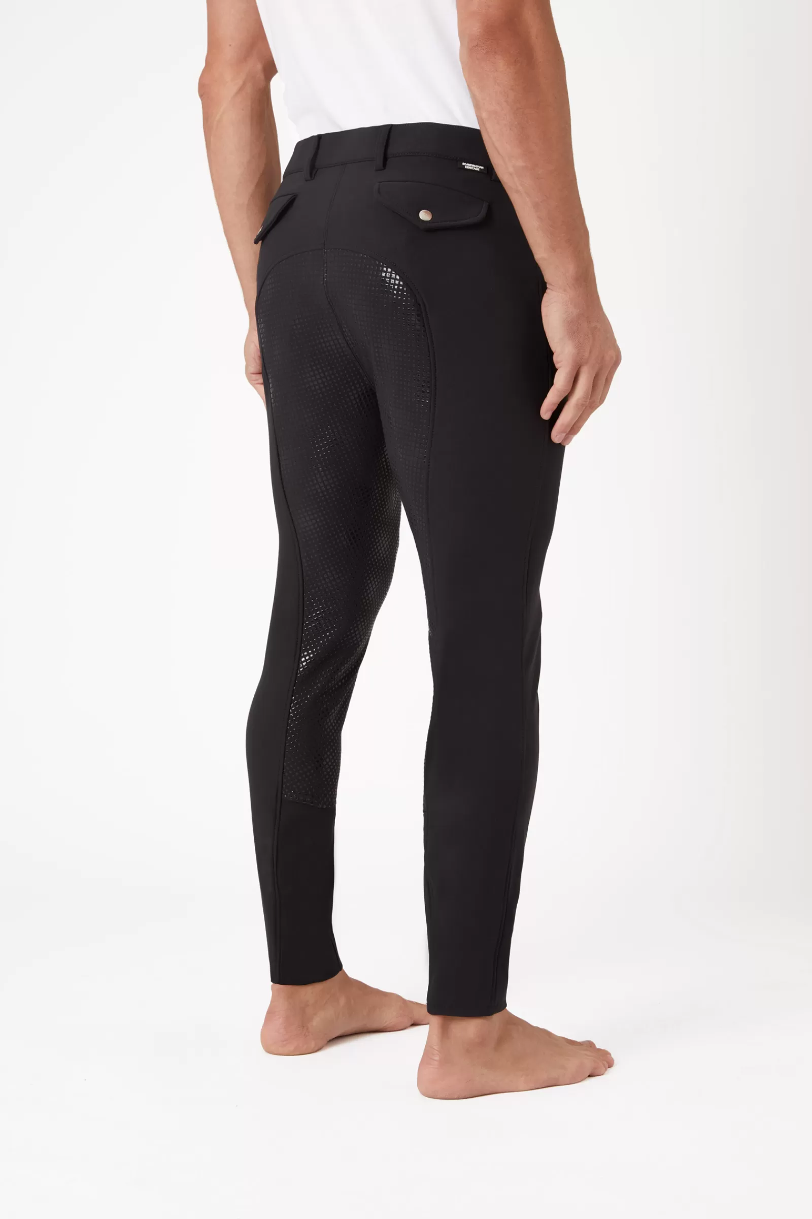 horze Pantalon D'équitation Fond Integral Silicone Grand Prix, Homme< Pantalons D'équitation Homme