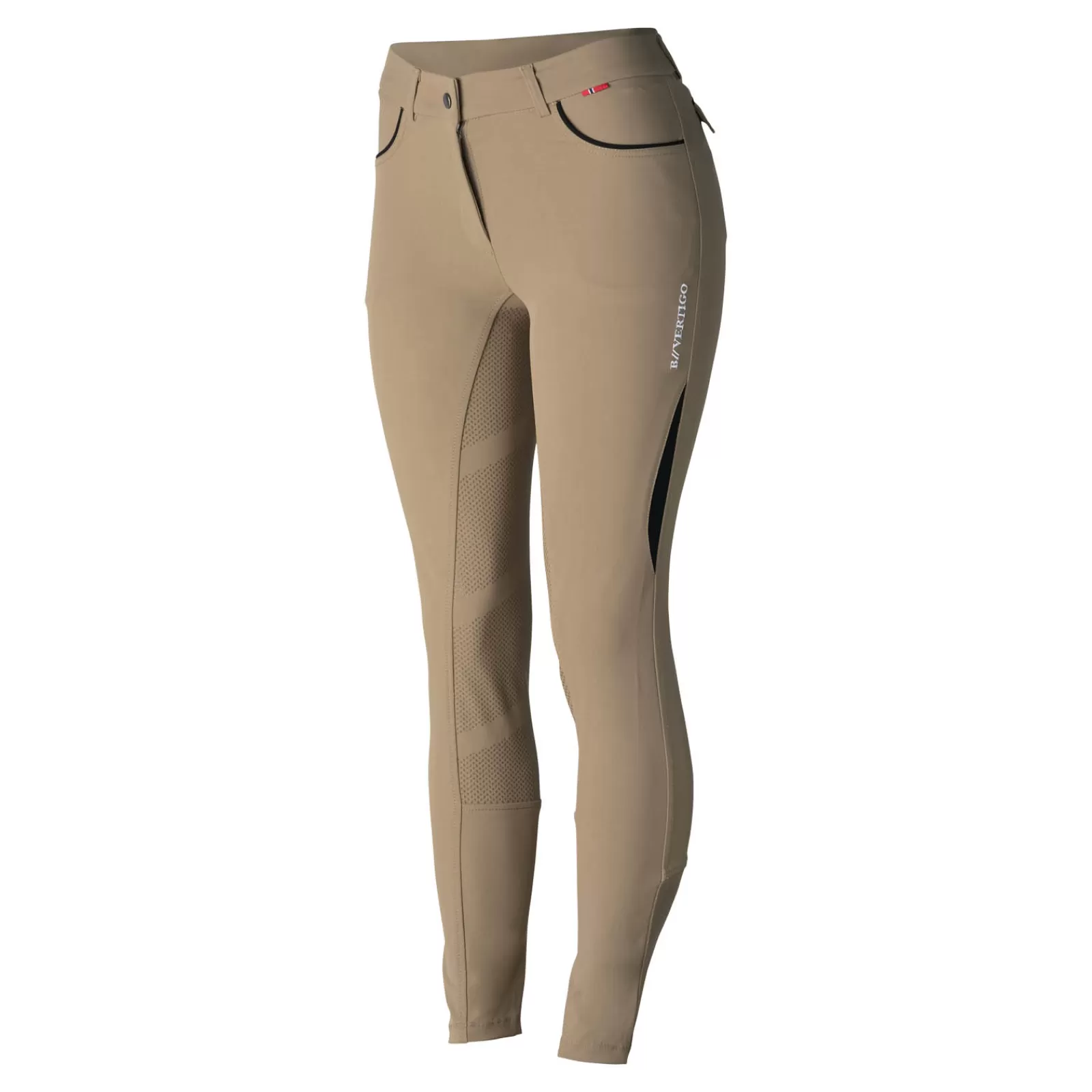 bvertigo Pantalon D'équitation Fond Integral Silicone Taille Mi-Haute B Vertigo Marla, Femme< Pantalons D'équitation Fond Integral