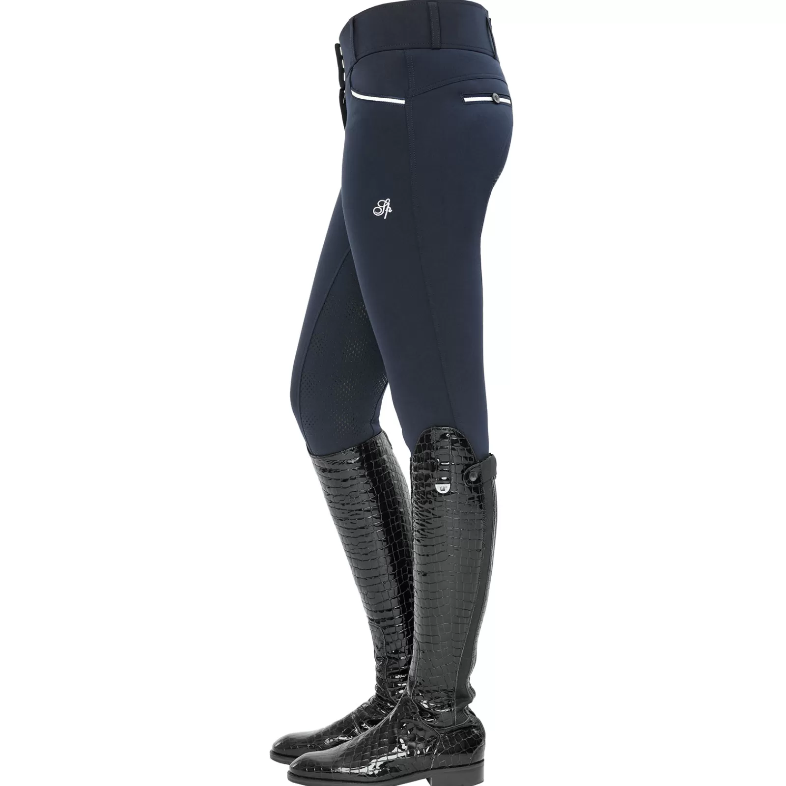 spooks Pantalon D'équitation Fond Integral Taille Haute Ricarda, Femme< Pantalons D'équitation Fond Integral