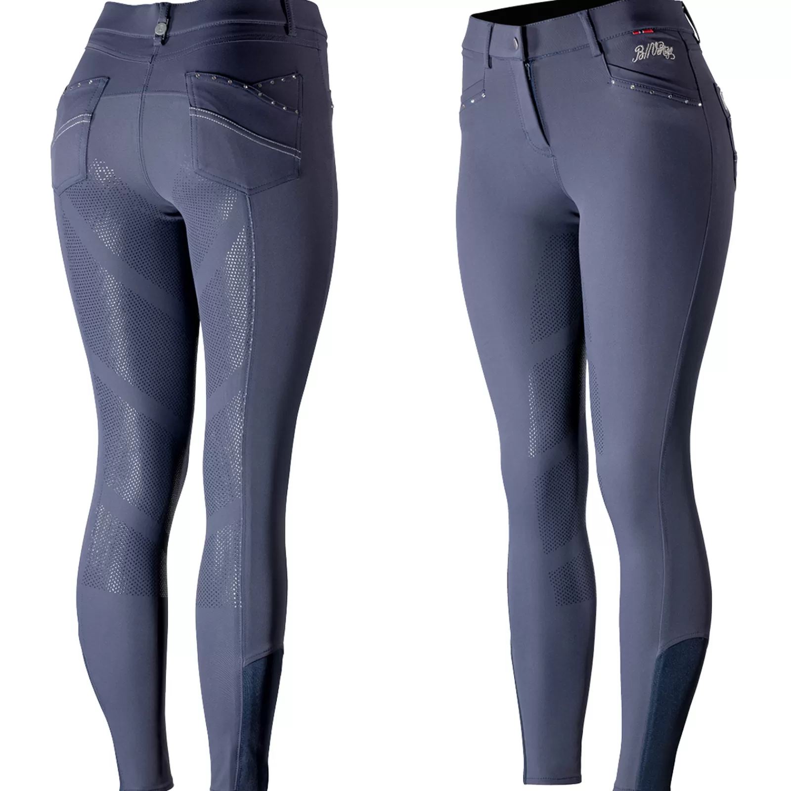 bvertigo Pantalon D'équitation Fond Peau Silicone B Vertigo Olivia, Femme< Pantalons D'équitation Fond Integral