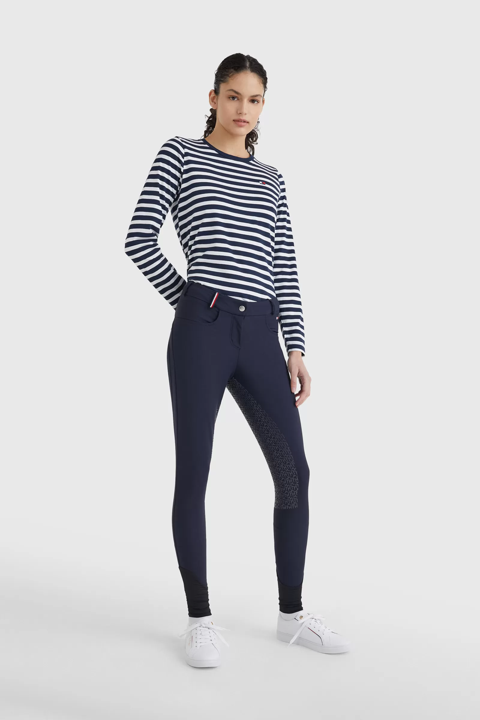 tommyhilfigerequestrian Pantalon D'équitation Full Grip Tommy Hilfiger Equestrian Classic Pour Femme< Pantalons D'équitation Fond Integral