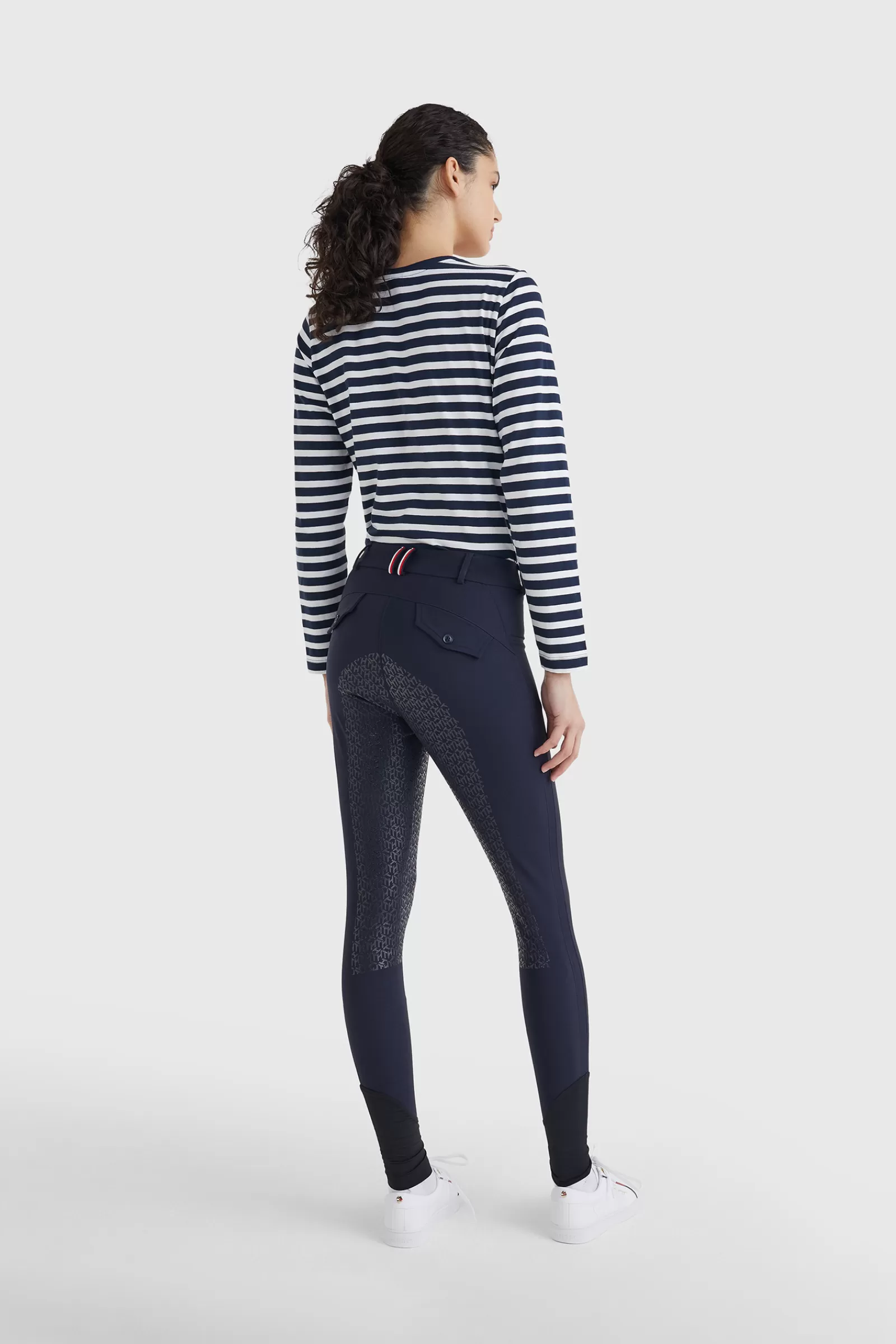 tommyhilfigerequestrian Pantalon D'équitation Full Grip Tommy Hilfiger Equestrian Classic Pour Femme< Pantalons D'équitation Fond Integral