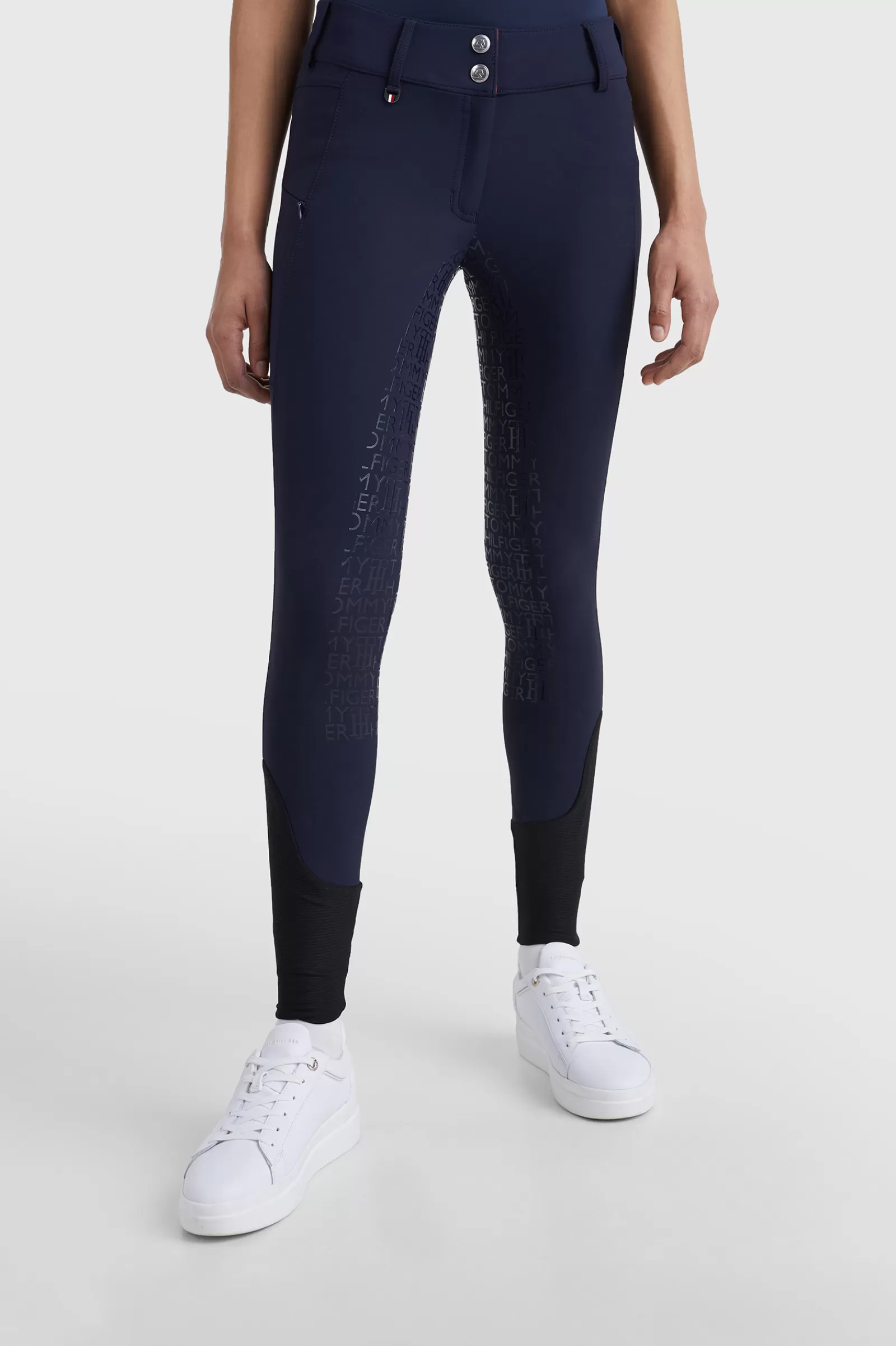 tommyhilfigerequestrian Pantalon D'équitation Full Grip Tommy Hilfiger Equestrian Pro Pour Femme< Pantalons D'équitation Fond Integral