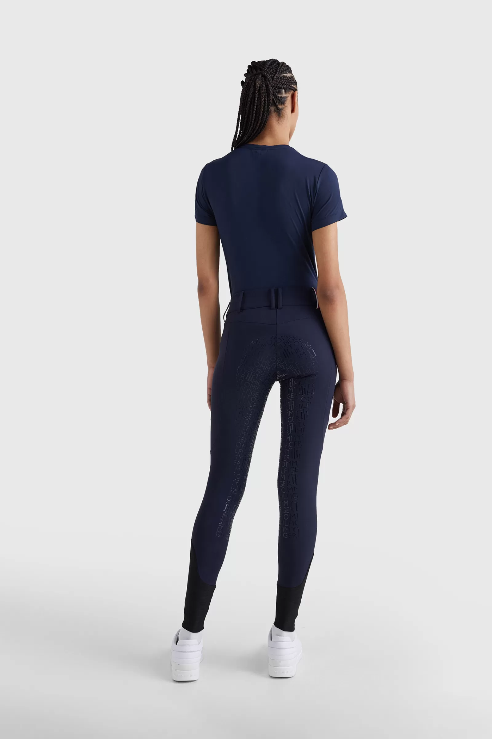 tommyhilfigerequestrian Pantalon D'équitation Full Grip Tommy Hilfiger Equestrian Pro Pour Femme< Pantalons D'équitation Fond Integral