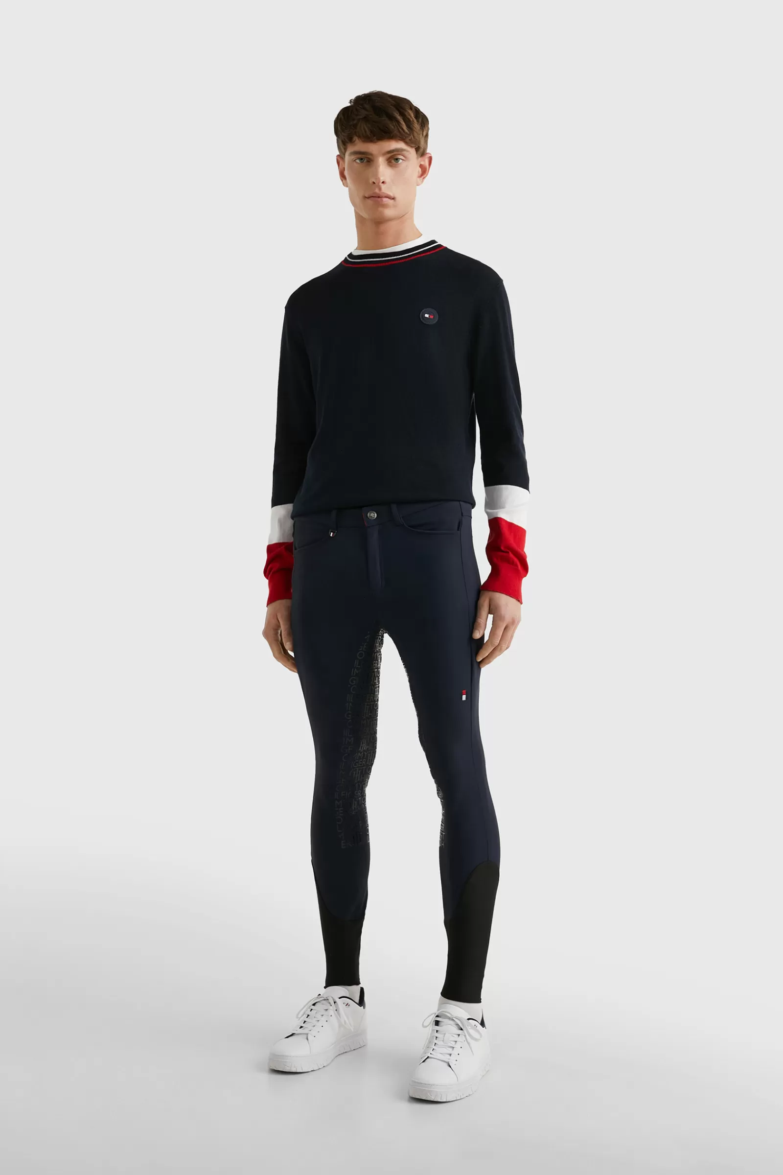 tommyhilfigerequestrian Pantalon D'équitation Full Grip Tommy Hilfiger Equestrian Pro Pour Homme< Pantalons D'équitation Homme