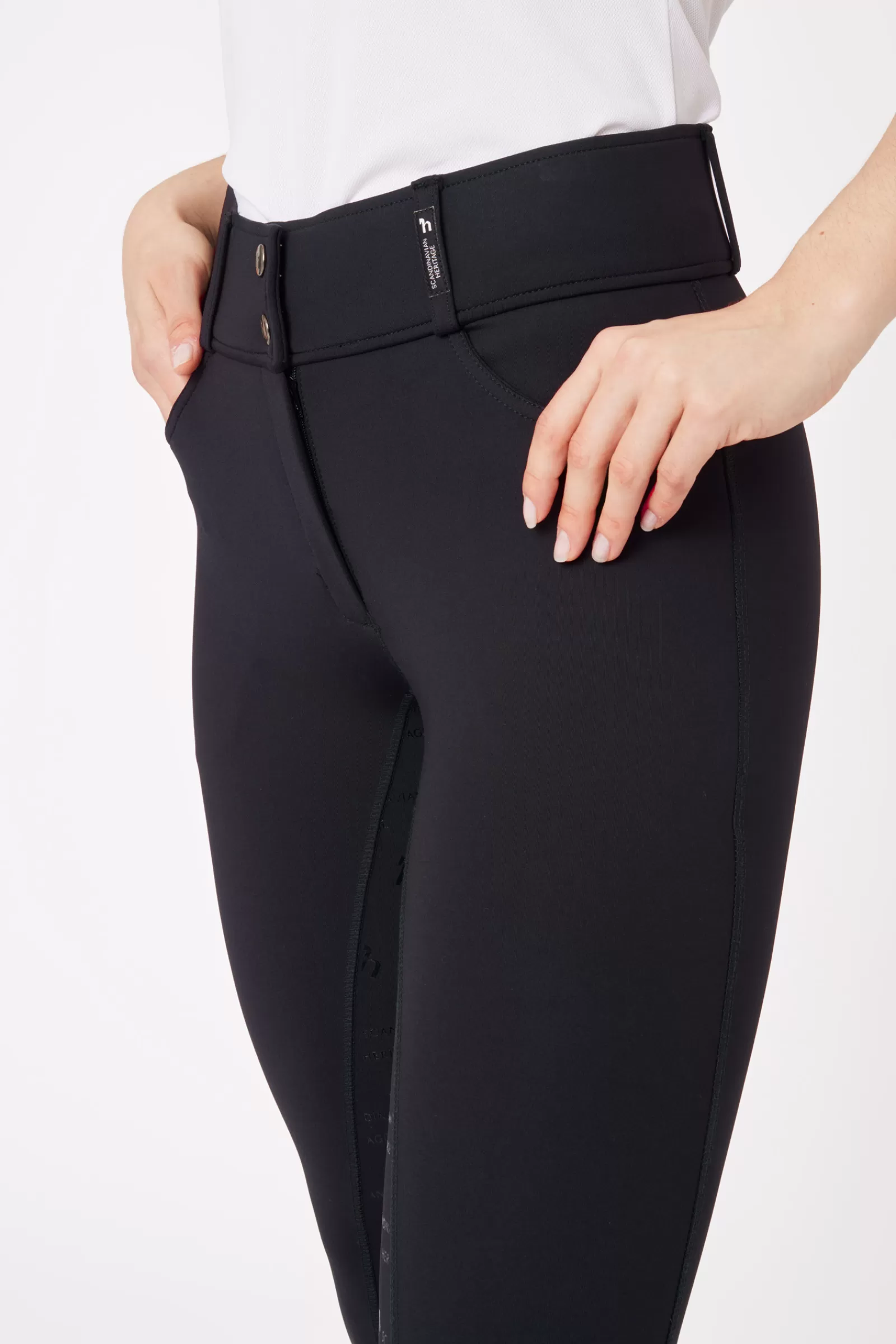 horze Pantalon D'équitation Nora Fond Integral Grip, Femme< Pantalons D'équitation Fond Integral