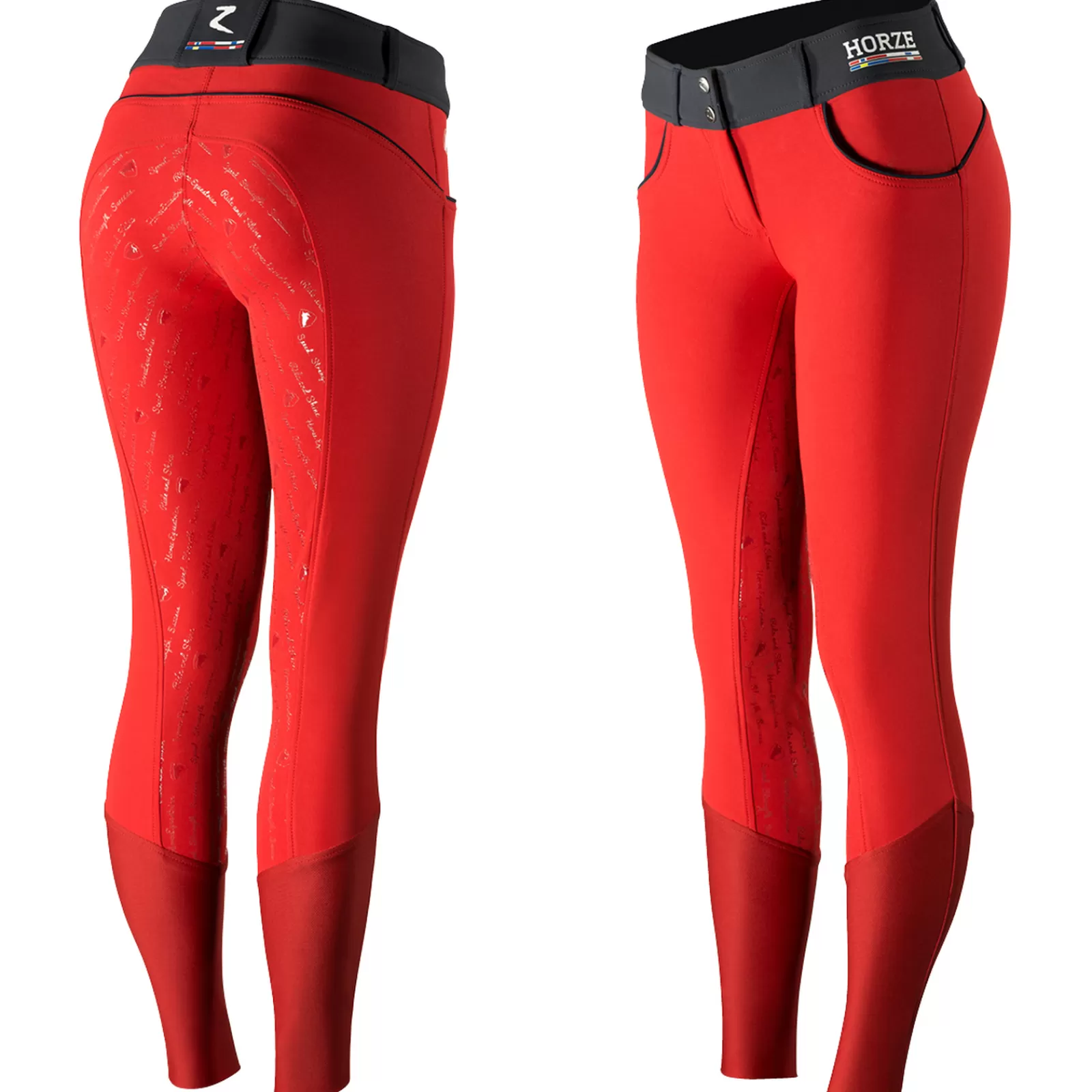 horze Pantalon D'équitation Nordic Performance A Grip Silicone, Femme< Pantalons D'équitation Fond Integral