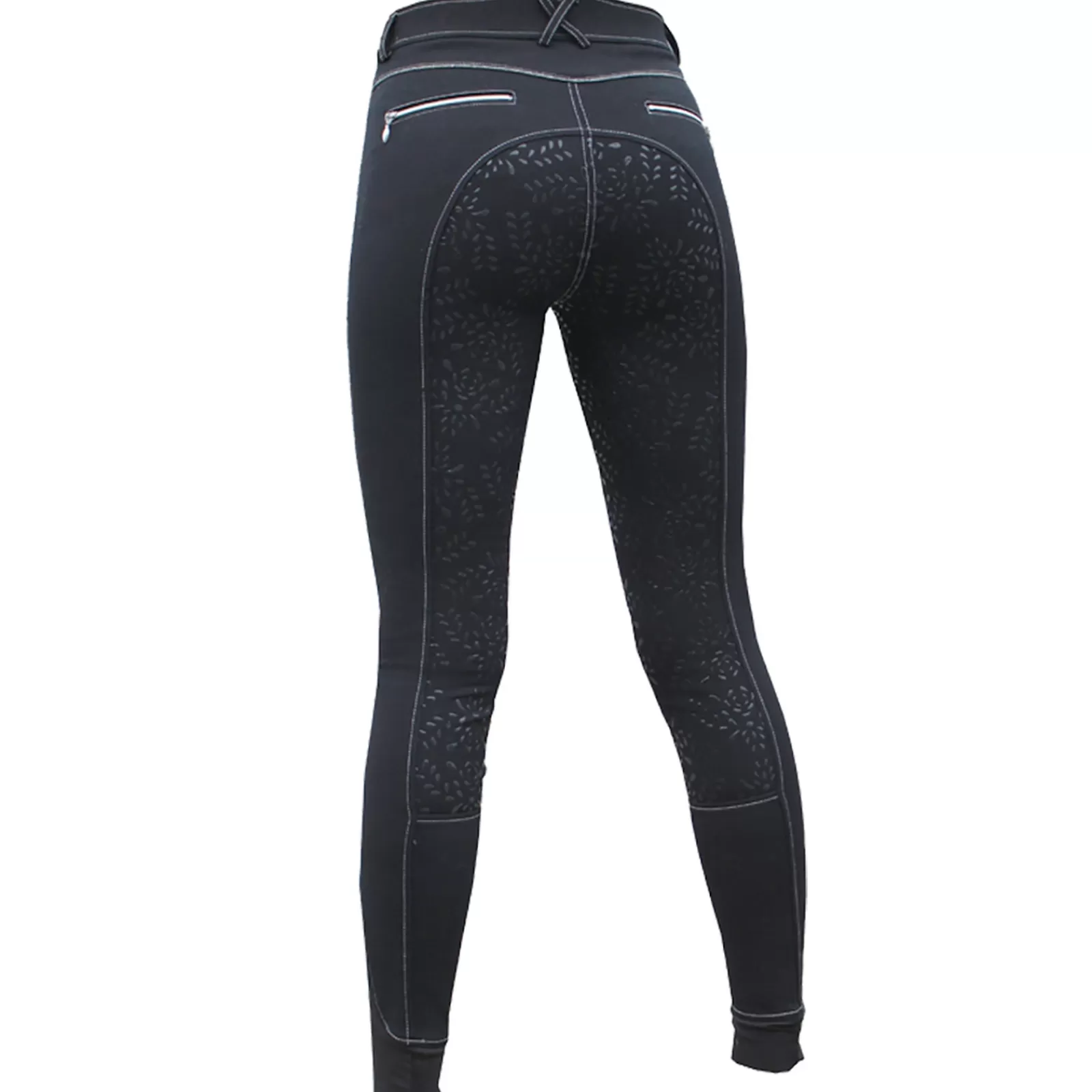 minkhorse Pantalon D'équitation Mink Horse Feuilles, Adherence Renforcee< Pantalons D'équitation Fond Integral