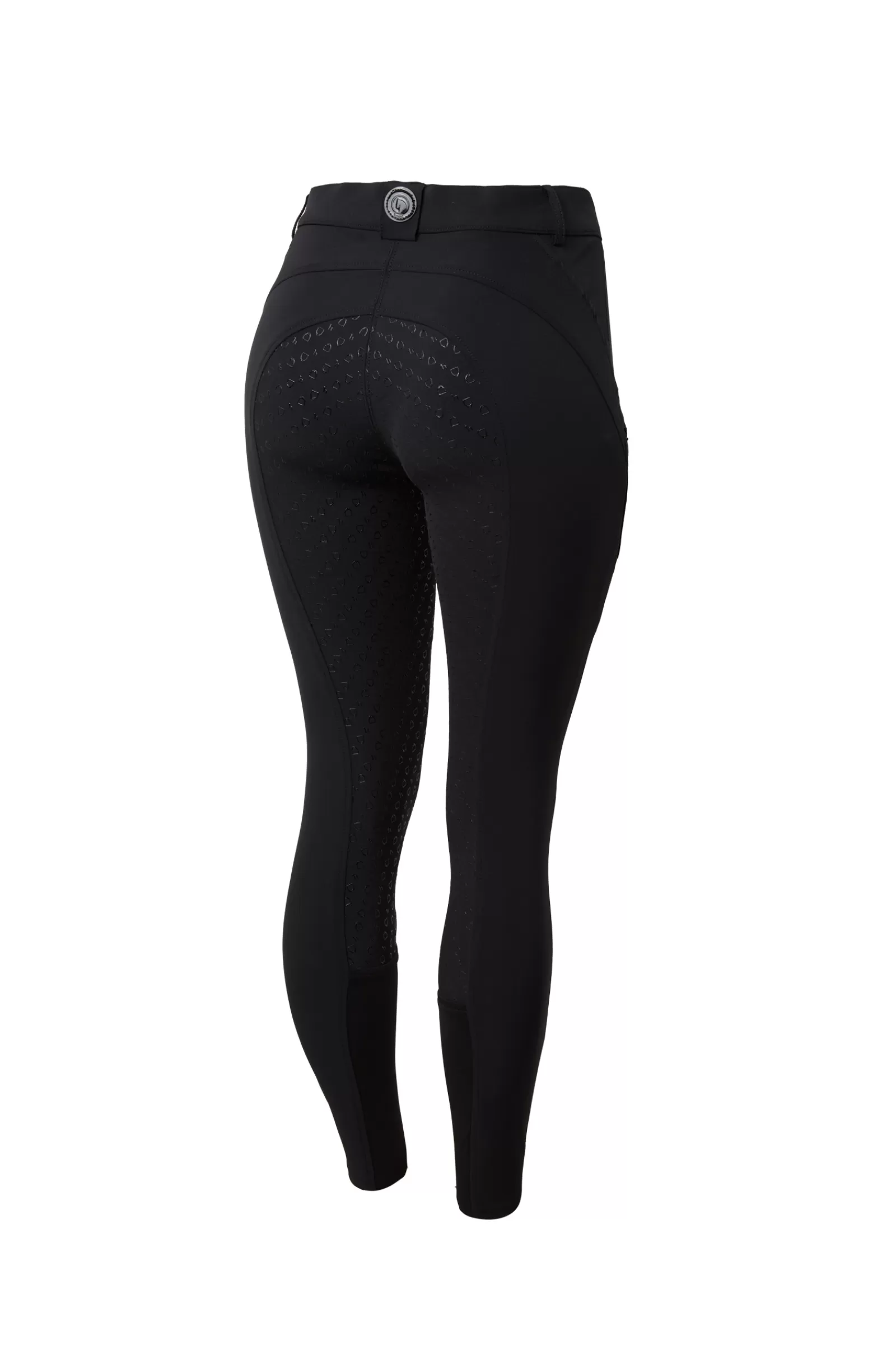 horze Pantalon D'équitation Taille Haute Fond Integral Silicone Mila, Femme< Pantalons D'équitation Fond Integral