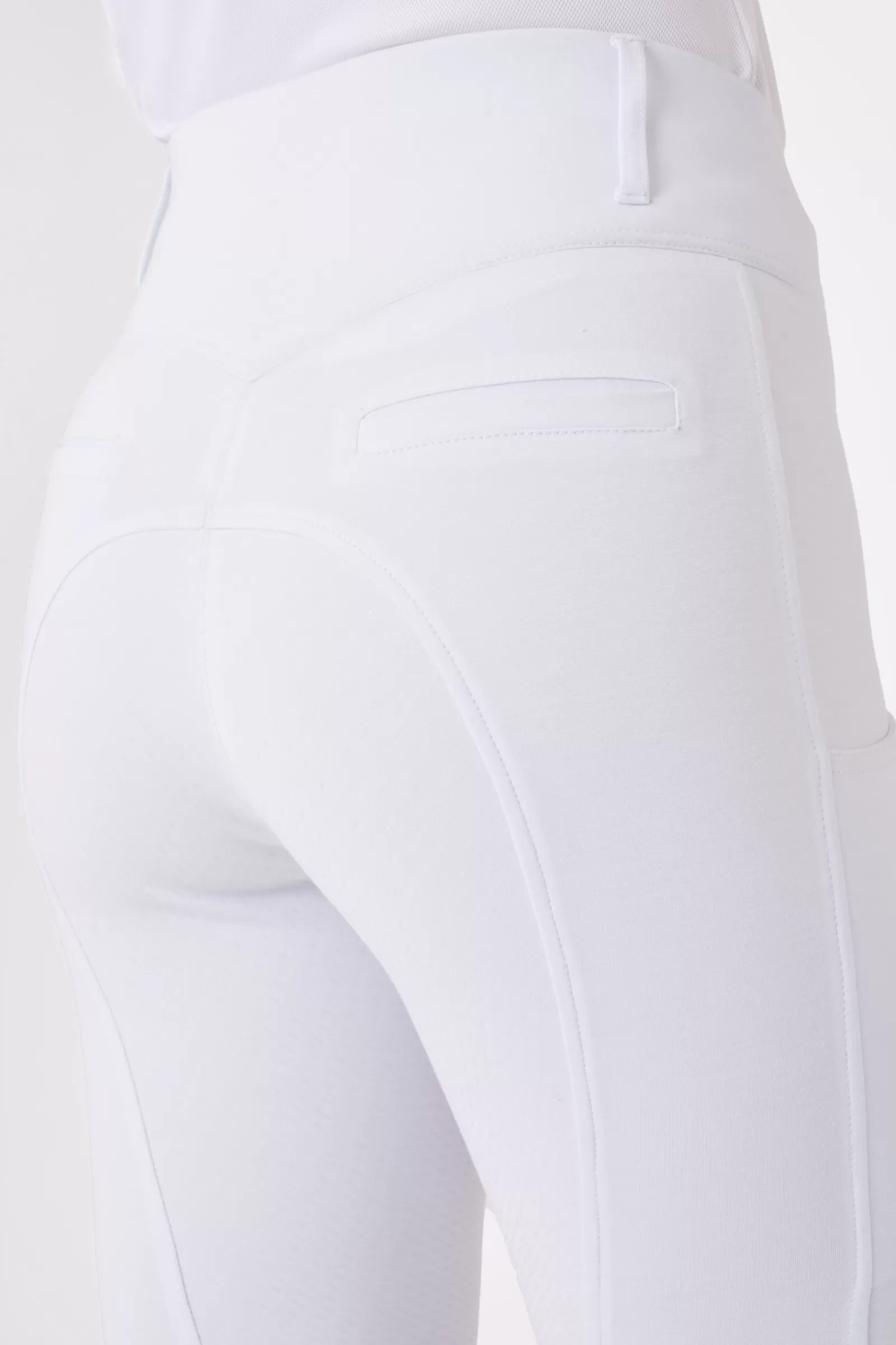 horze Pantalon D'équitation Taille Haute Mira, Silicone, Fond Integral, Femme< Pantalons D'équitation Fond Integral