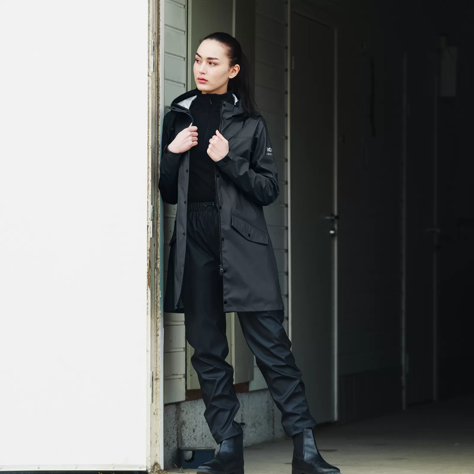 horze Pantalon Impermeable Pu Billie, Femme< Pantalon D'équitation Impermeable - Femme