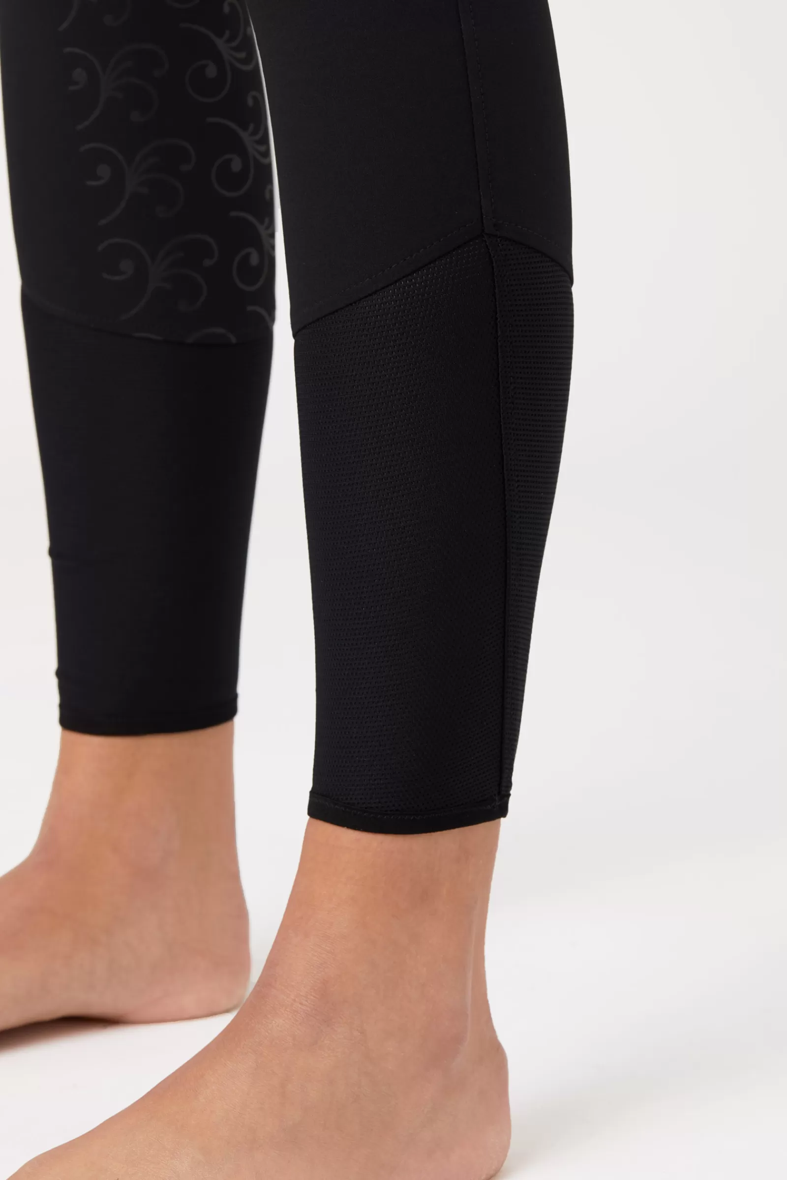 horze Pantalon Leger A Fond Integral Silicone Extensible Angelina, Femme< Pantalons D'équitation Fond Integral