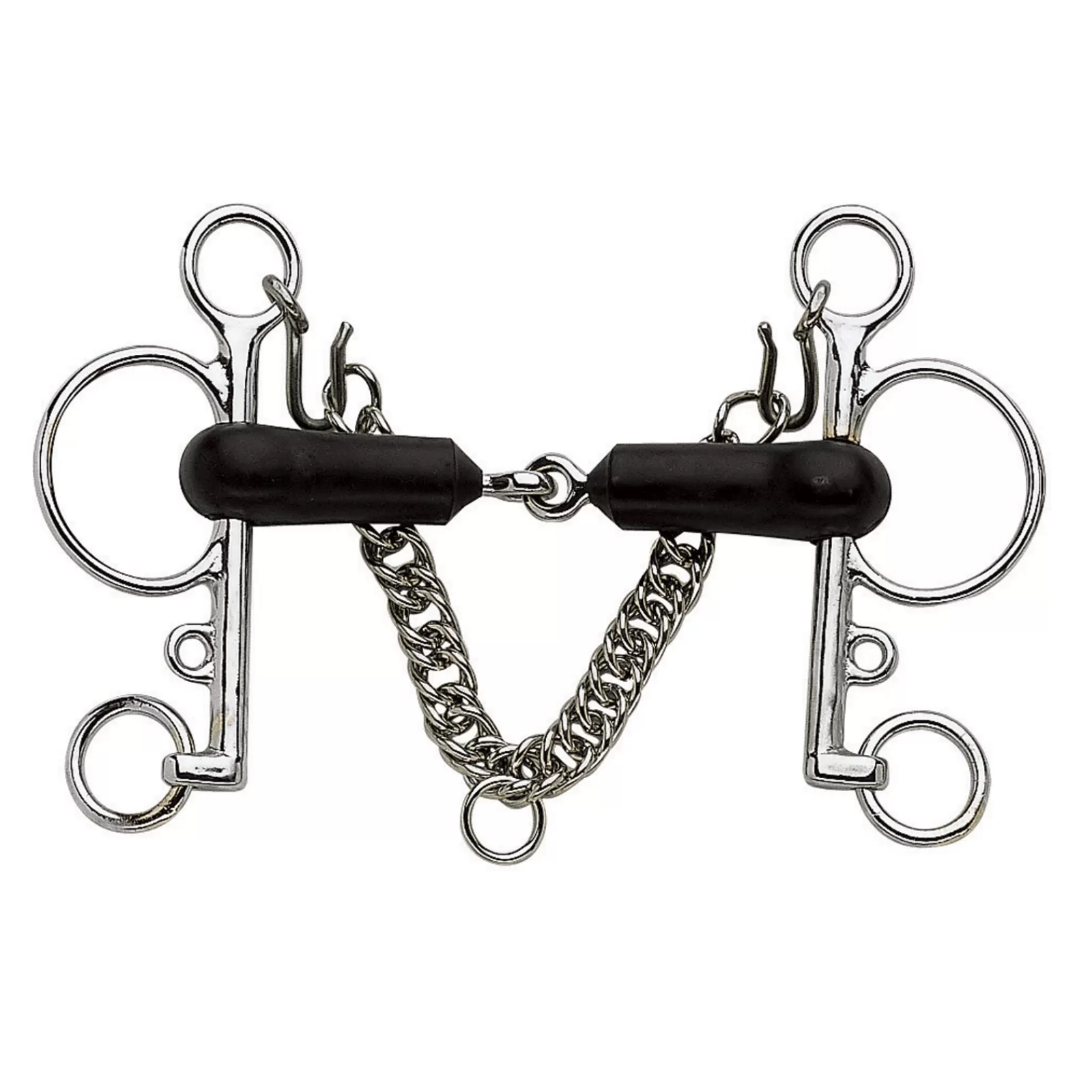 Store Pelham Caoutchouc Flexible, Simple Brisure Mors Pelham