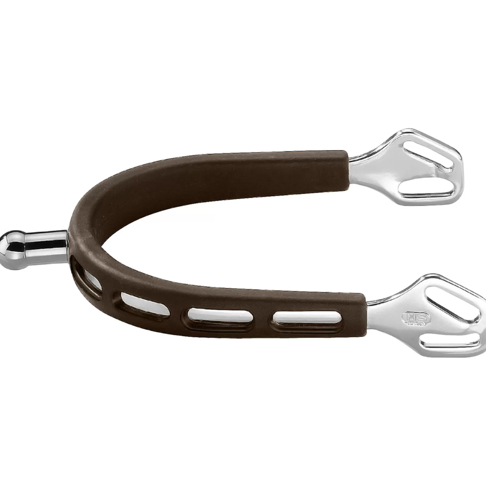 sprenger Éperons Ultra Fit Partie Adherente Marron, Acier Inox, A Boule< Éperons