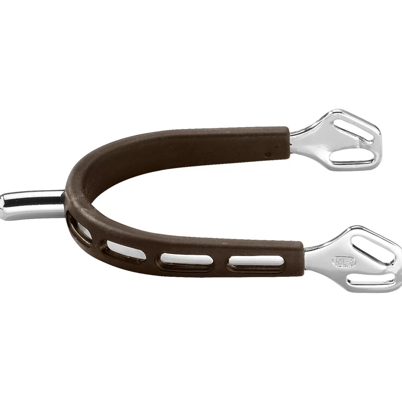 sprenger Éperons Ultra Fit Partie Adherente Marron, Acier Inox, A Cylindre Arrondi< Éperons