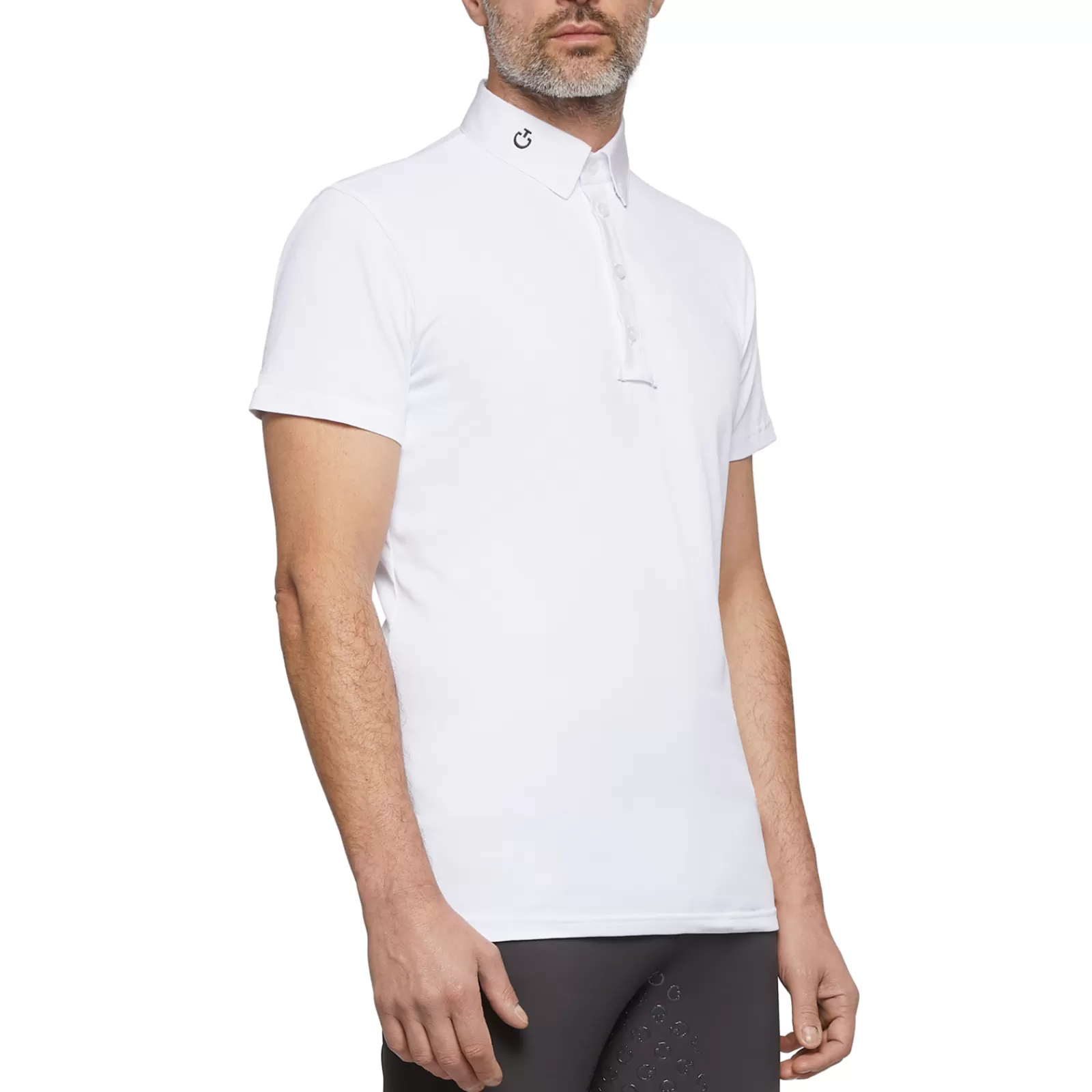 cavalleriatoscana Polo De Concours A Manches Courtes En Jersey Pique Cavalleria Toscana Pour Homme< Concours