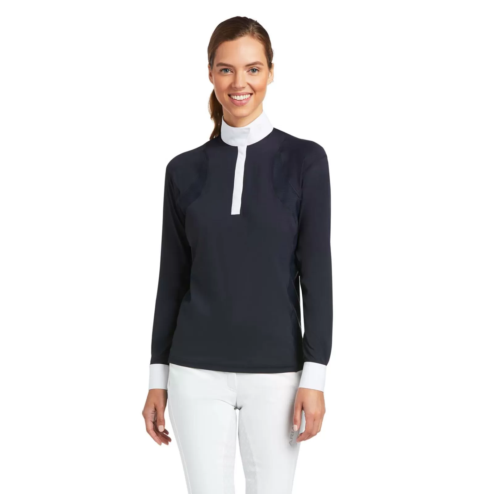 ariat Polo De Concours A Manches Longues Auburn Pour Femme< Concours