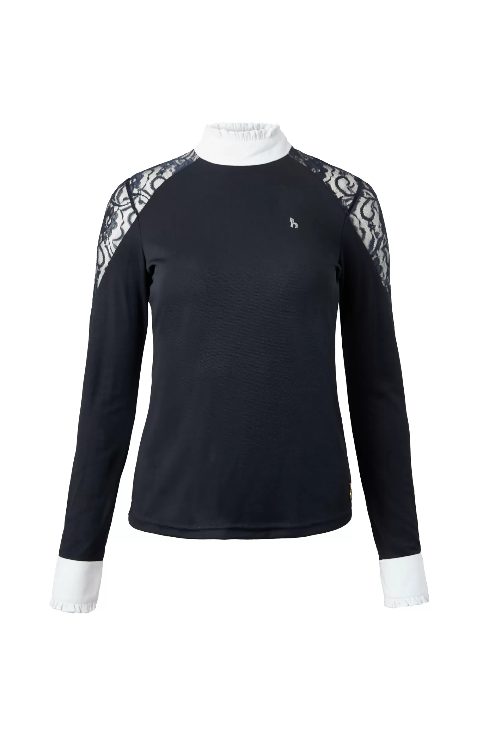 horze Polo De Concours En Dentelle A Manches Longues Sylvie< Tee Shirts & Polos
