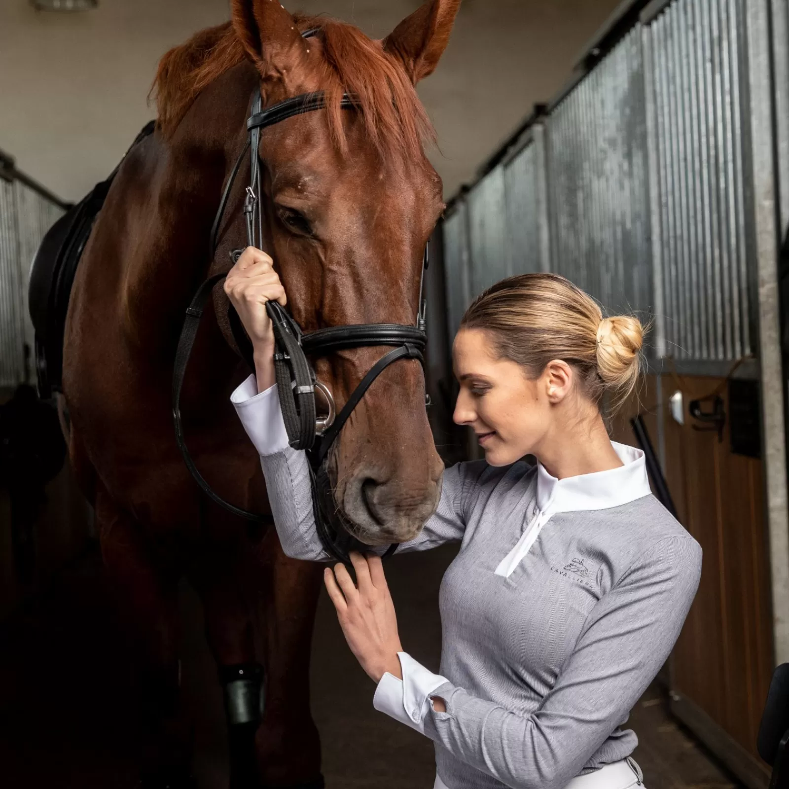 cavalliera Polo De Concours Manches Longues Universe< Concours
