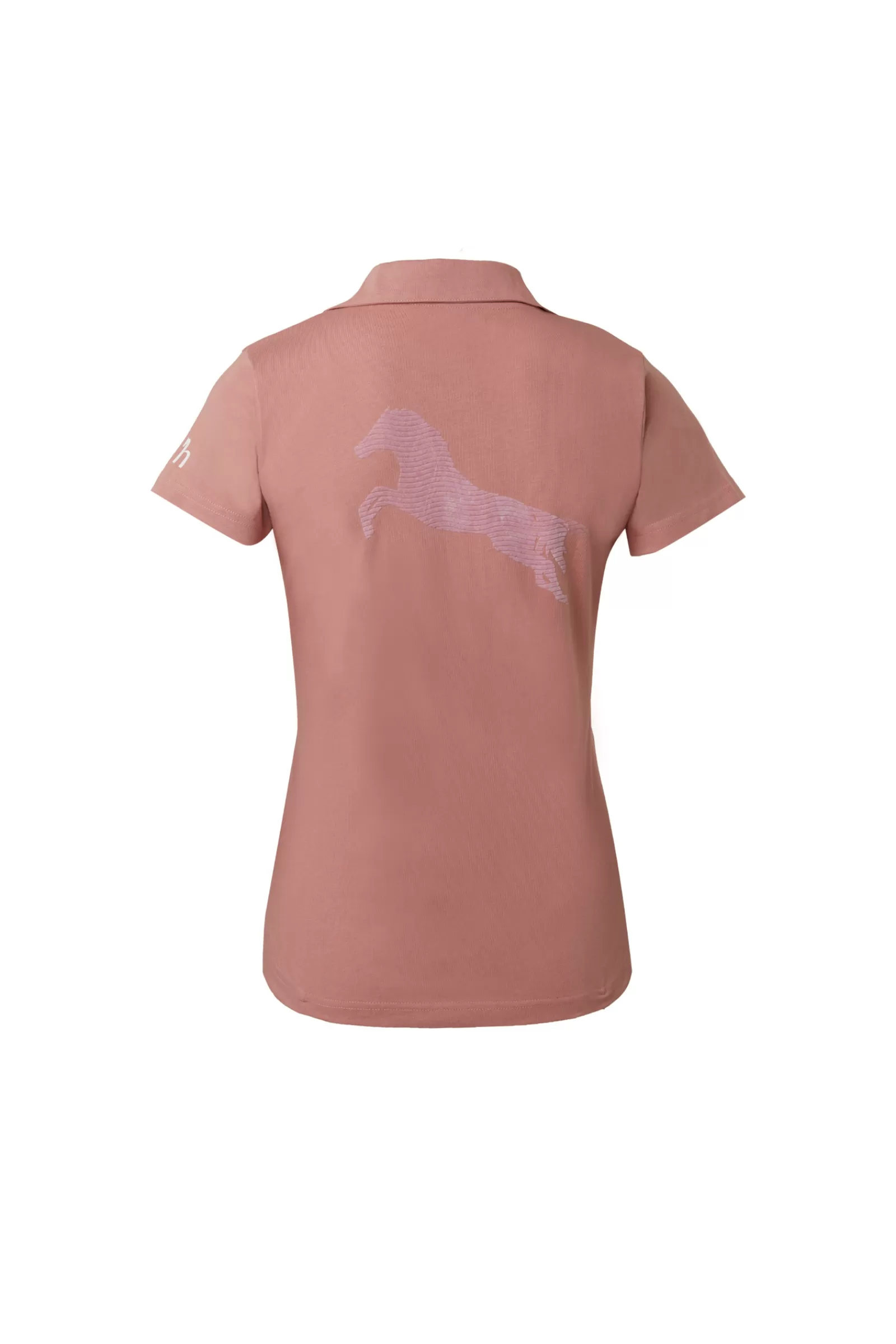 horze Polo En Jersey Kia Pour Femme Avec Imprime Dans Le Dos< Tee Shirts & Polos