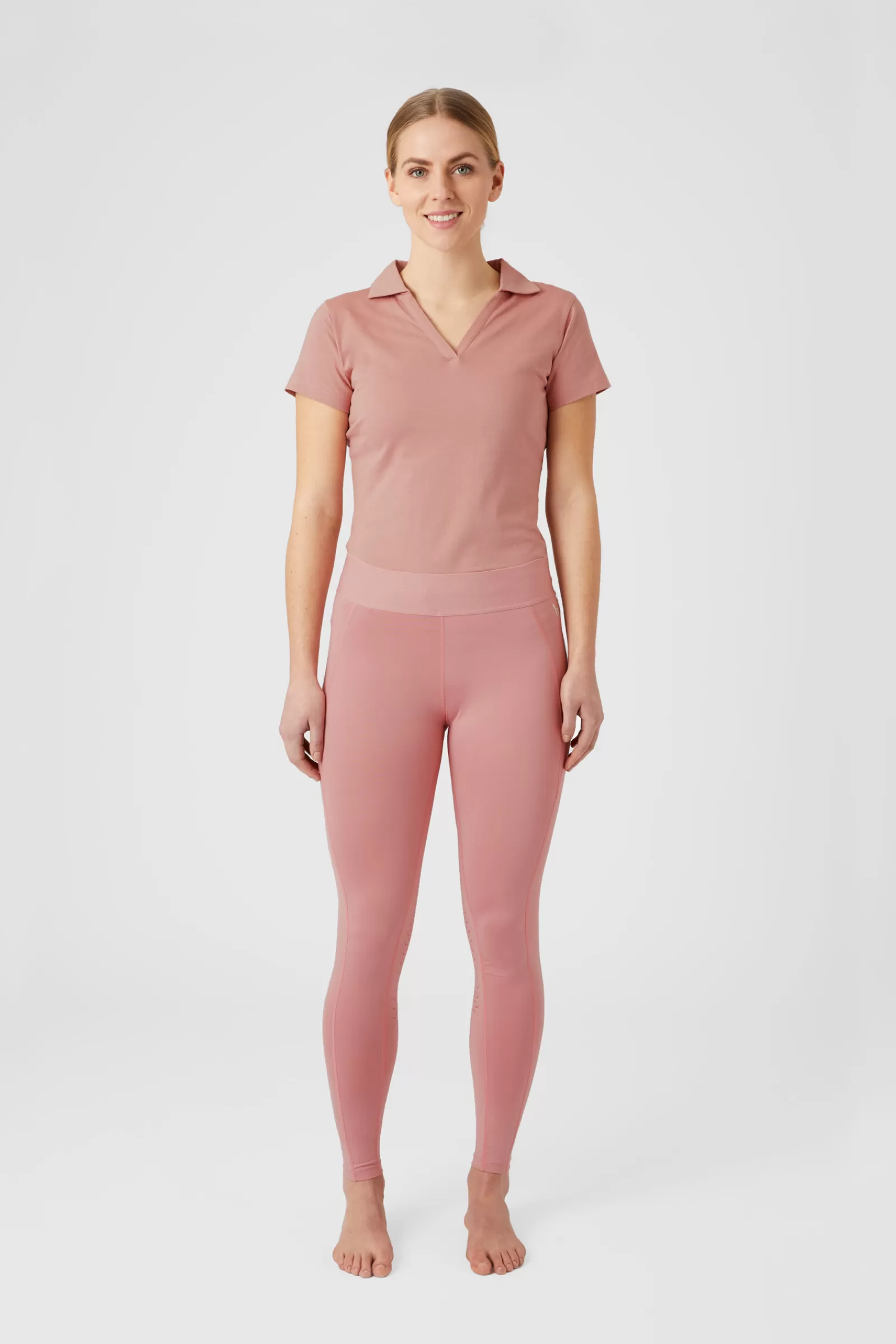 horze Polo En Jersey Kia Pour Femme Avec Imprime Dans Le Dos< Tee Shirts & Polos