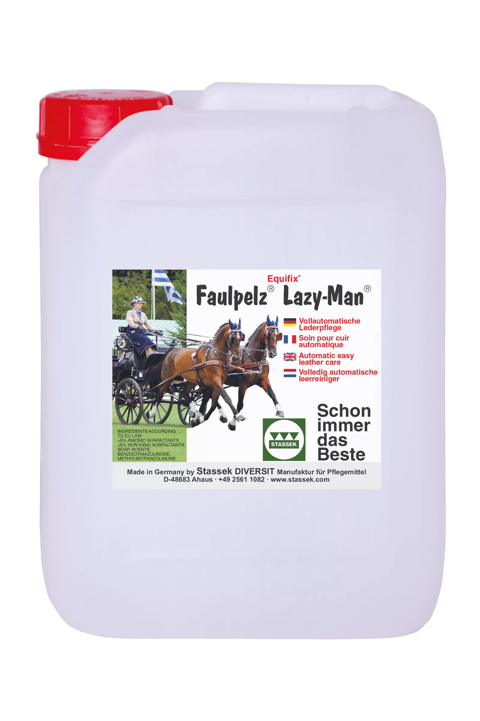 Best Sale Produit D'Entretien Du Cuir Faulpelz Lazy-Man Equifix, 2 Litres Entretien Du Materiel